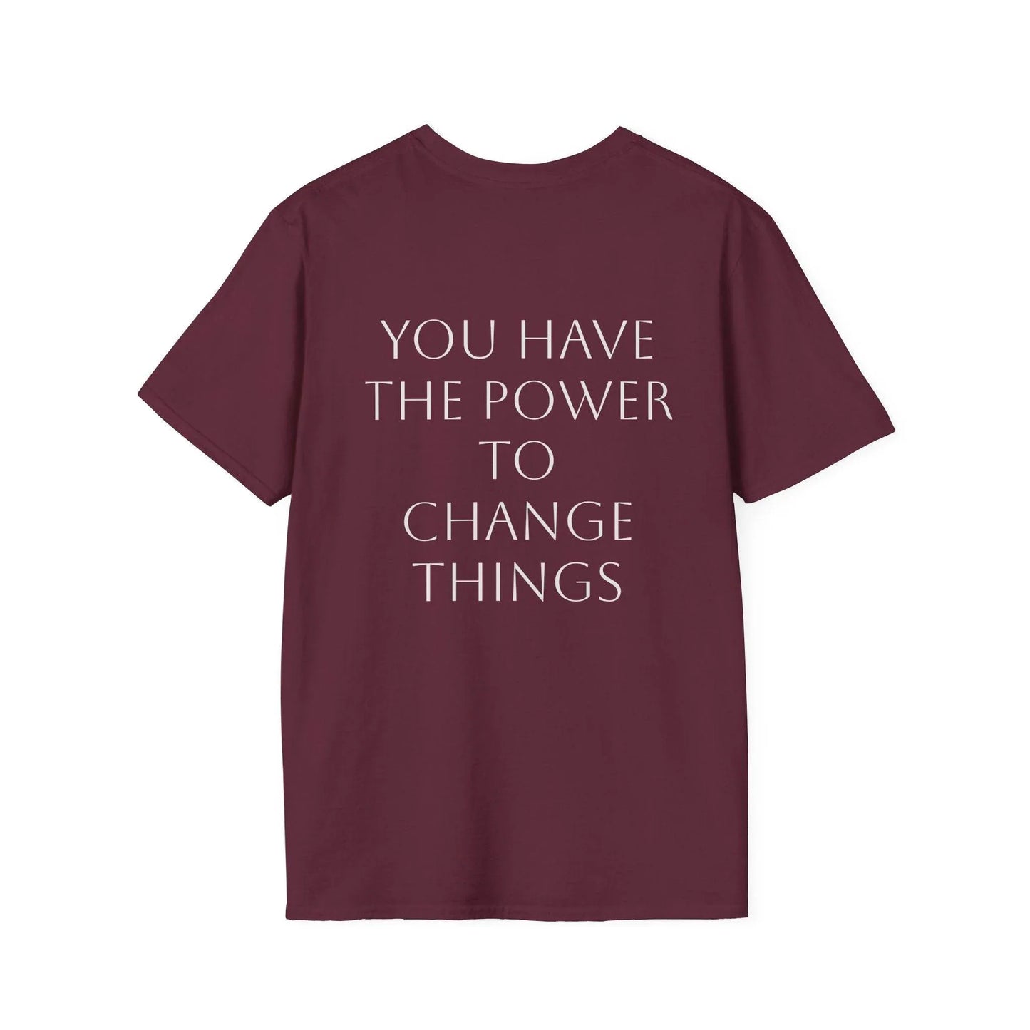 Unisex Softstyle T-Shirt - 'Mindset' & 'Books Take Me Places Far & Beyond' - The Dreamer's Bookshop.