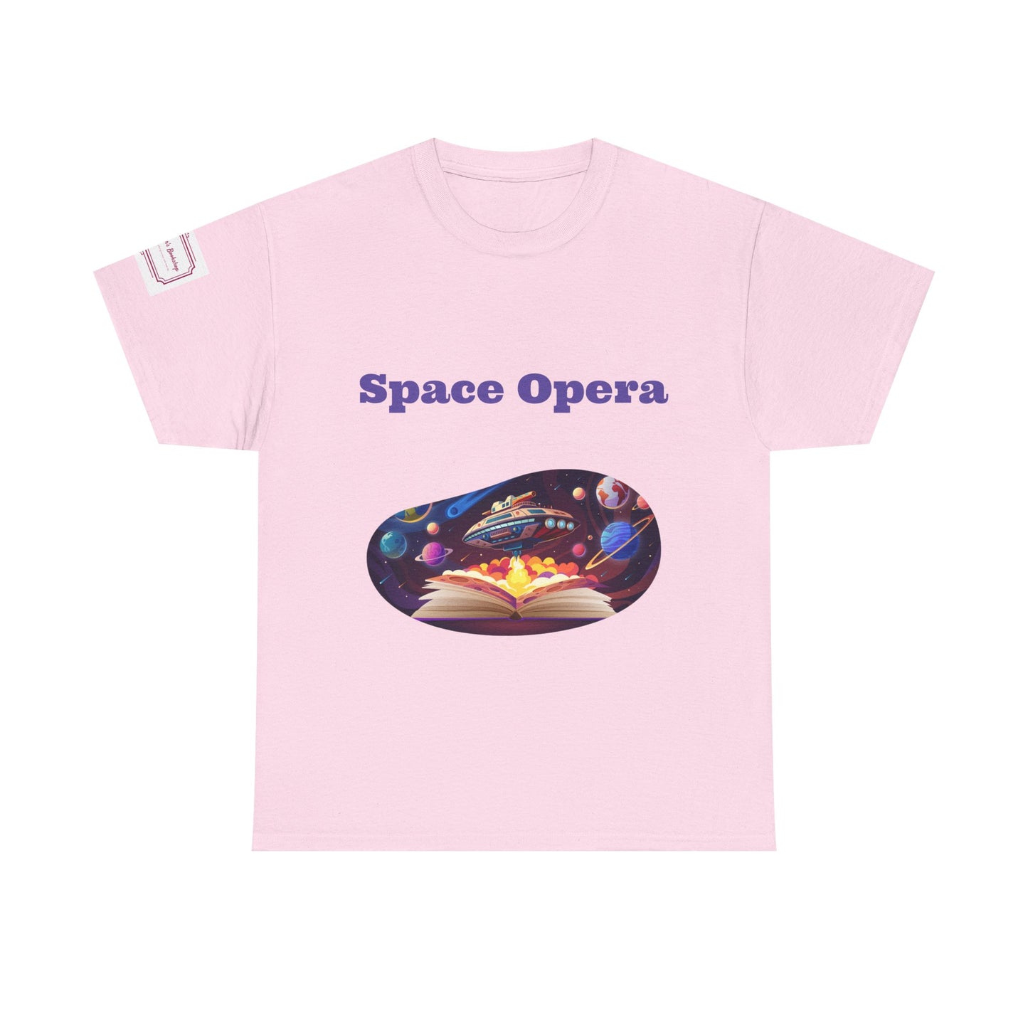 Space Opera -  Unisex Heavy Cotton Tee - Sci-Fi Books