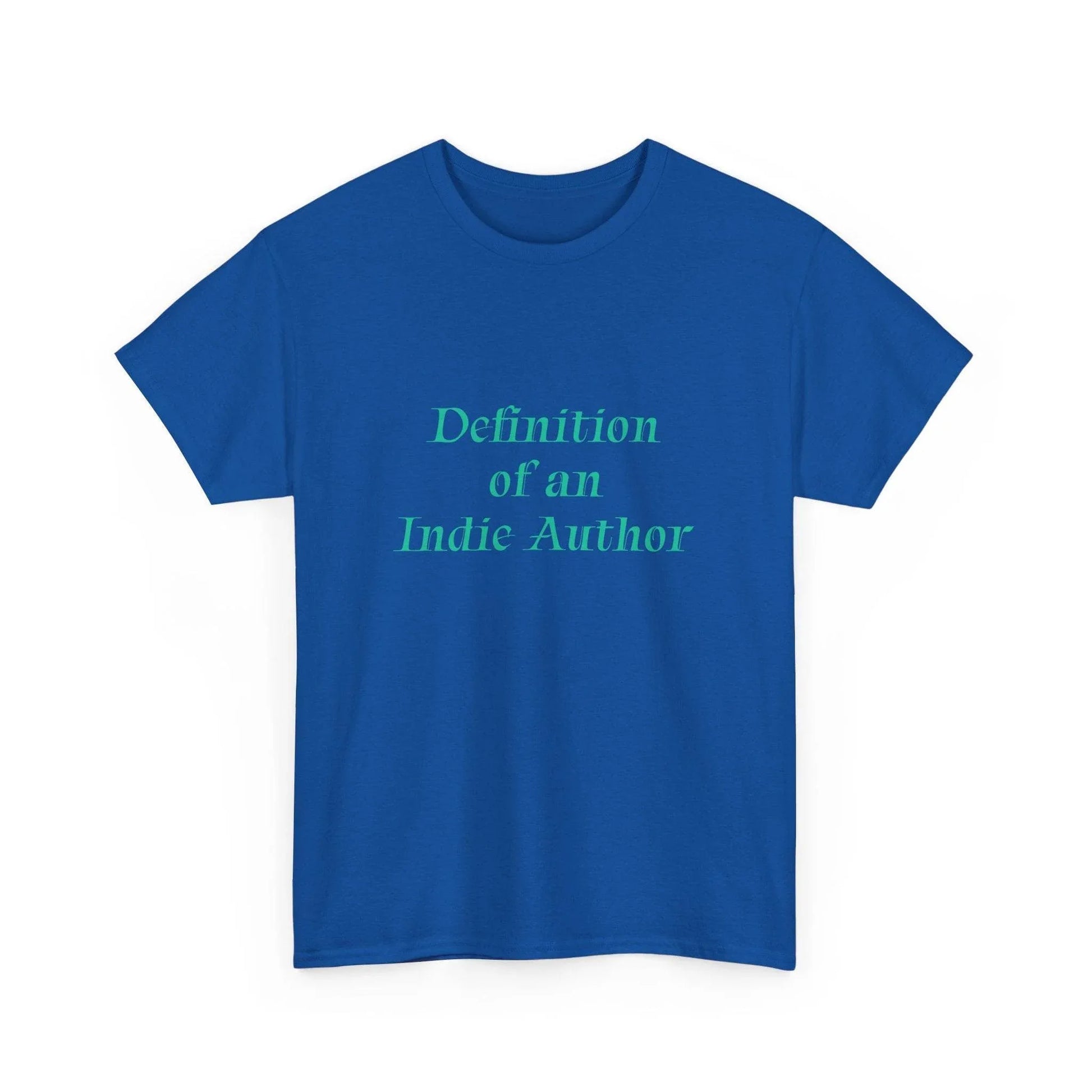Indie Author - Unisex Heavy Cotton Tee - Creative Apparel - The Dreamer's Bookshop.