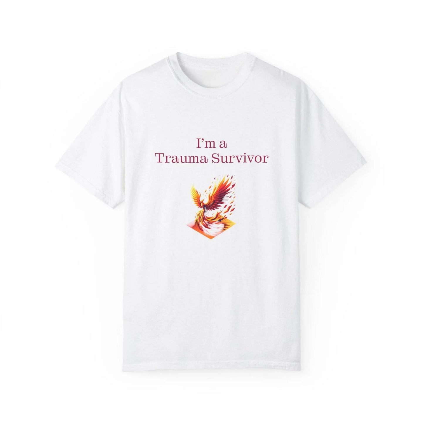 Trauma Survivor Unisex T-Shirt - Empowering Tee for Healthcare Awareness - The Dreamer's Bookshop.