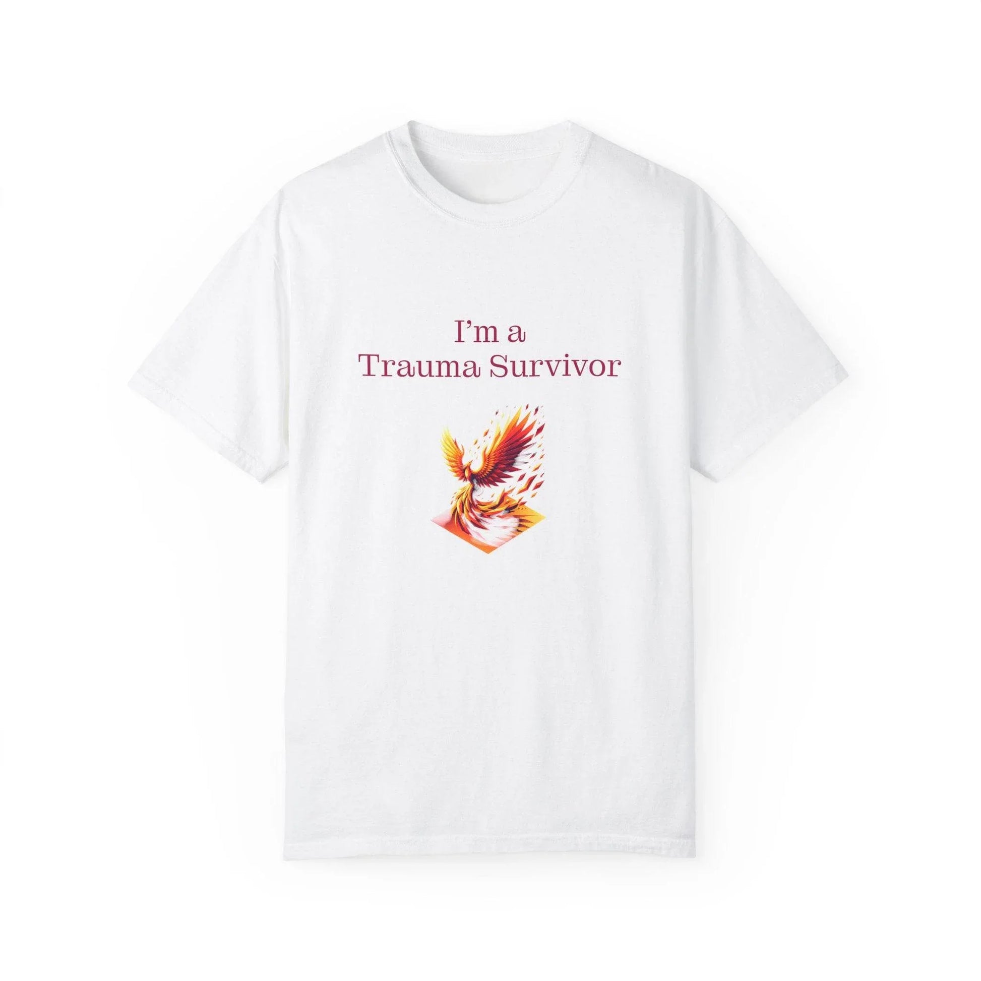 Trauma Survivor Unisex T-Shirt - Empowering Tee for Healthcare Awareness - The Dreamer's Bookshop.