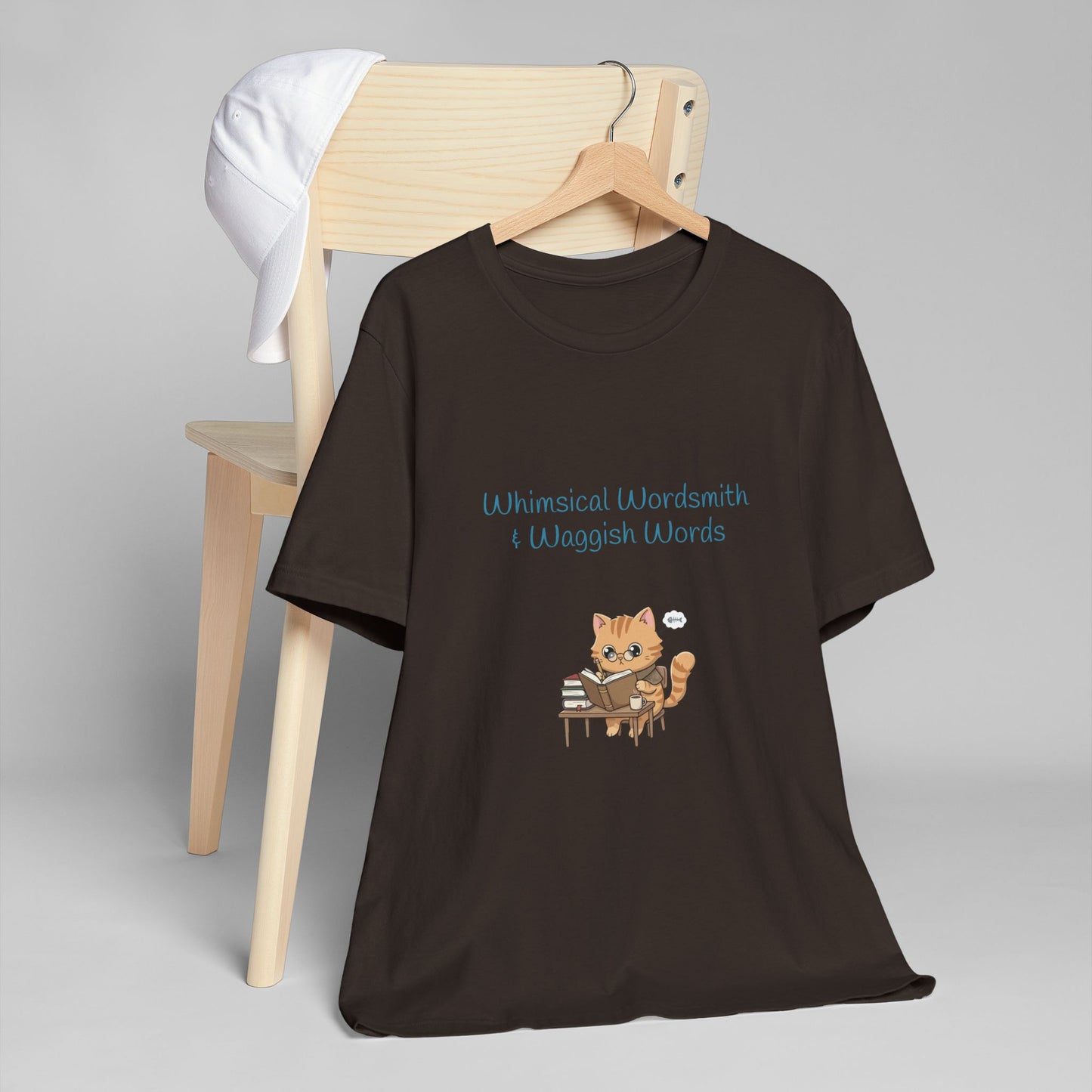 Unisex Jersey T-Shirt - 'Whimsical Wordsmith' Book lovers