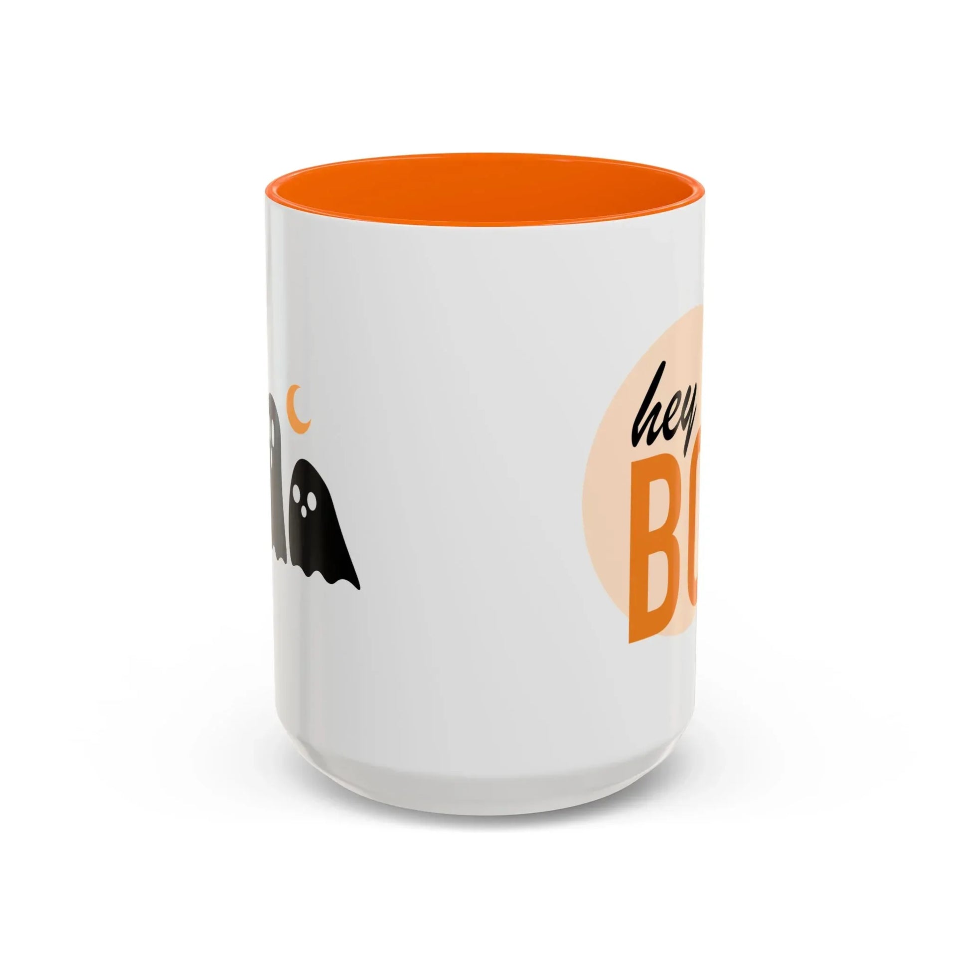 Hey Boo Spooky Coffee Mug - 11oz & 15oz Halloween - The Dreamer's Bookshop.