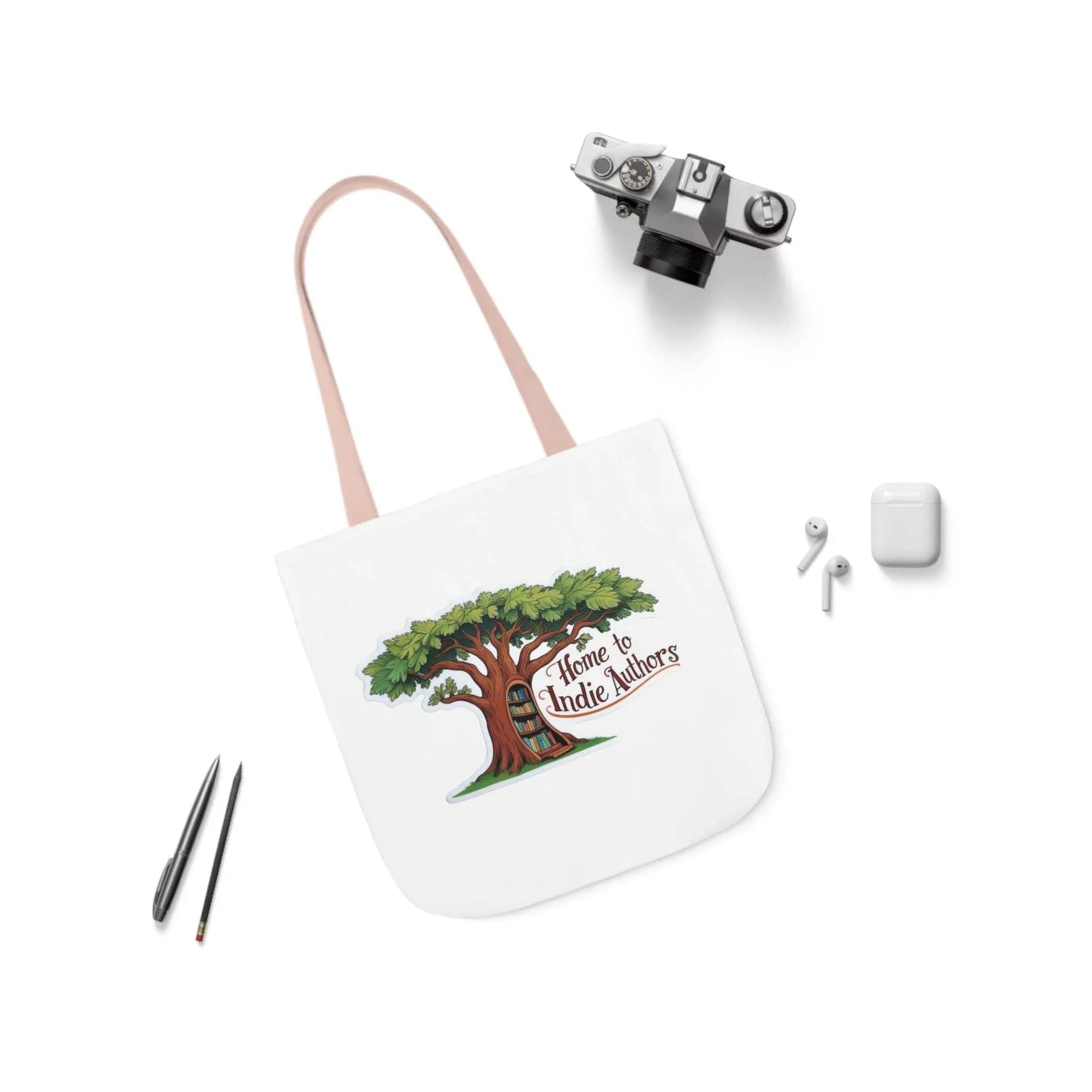 Literary Canvas Tote Bag - Perfect for Book Lovers & Indie Authors - The Dreamer's Bookshop.