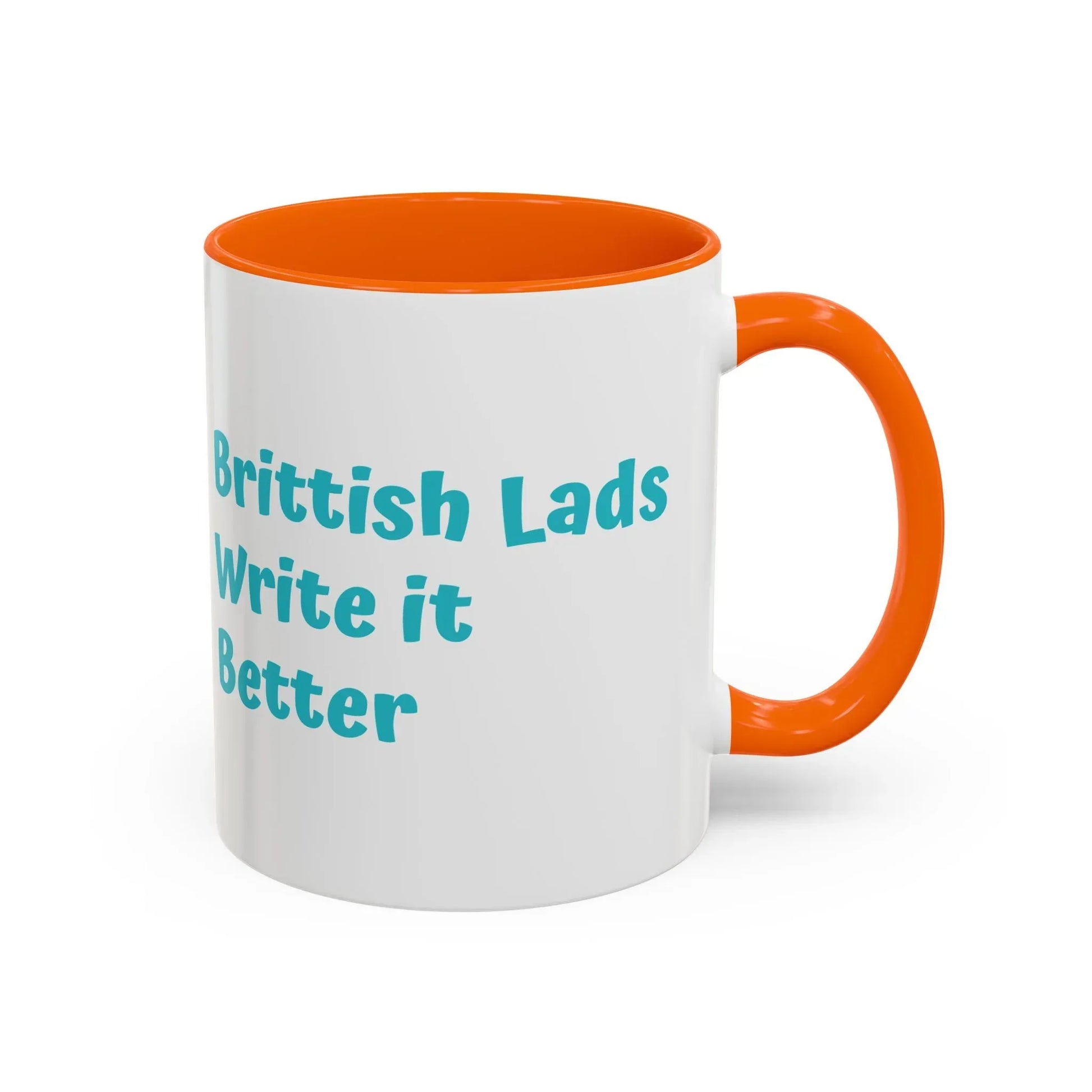 Brittish Lads Write it Better Coffee Mug - Gift for Book Lovers - The Dreamer's Bookshop.