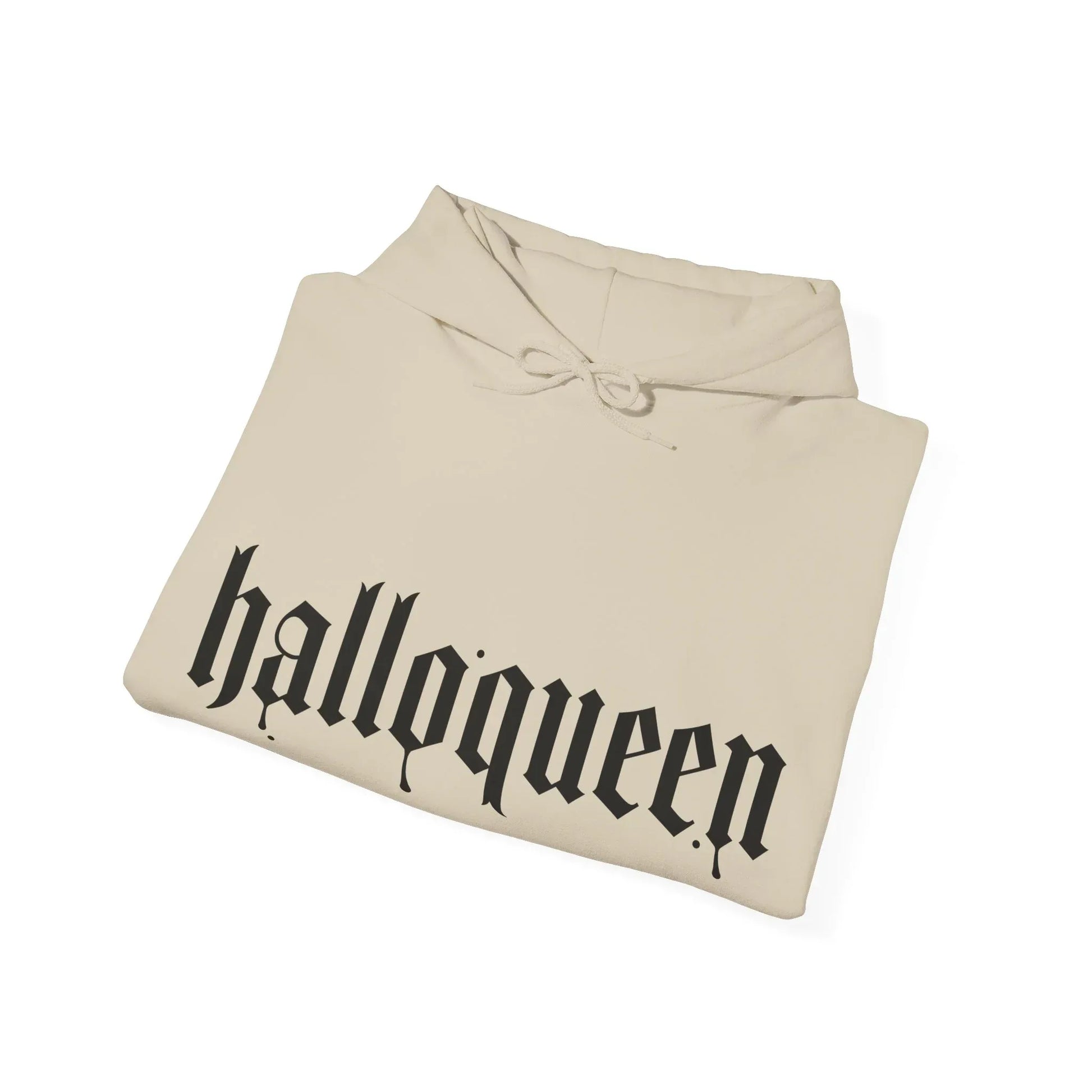 Halloqueen Hooded Sweatshirt - Perfect for Spooky Lovers - The Dreamer's Bookshop.