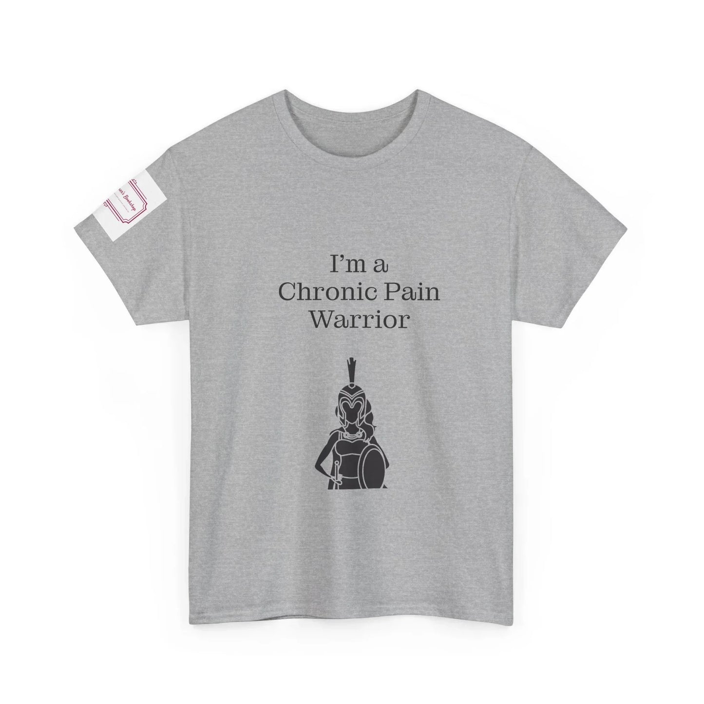 Chronic Pain Warrior Unisex Heavy Cotton Tee - Empowering Apparel for Health Awareness - The Dreamer's Bookshop.