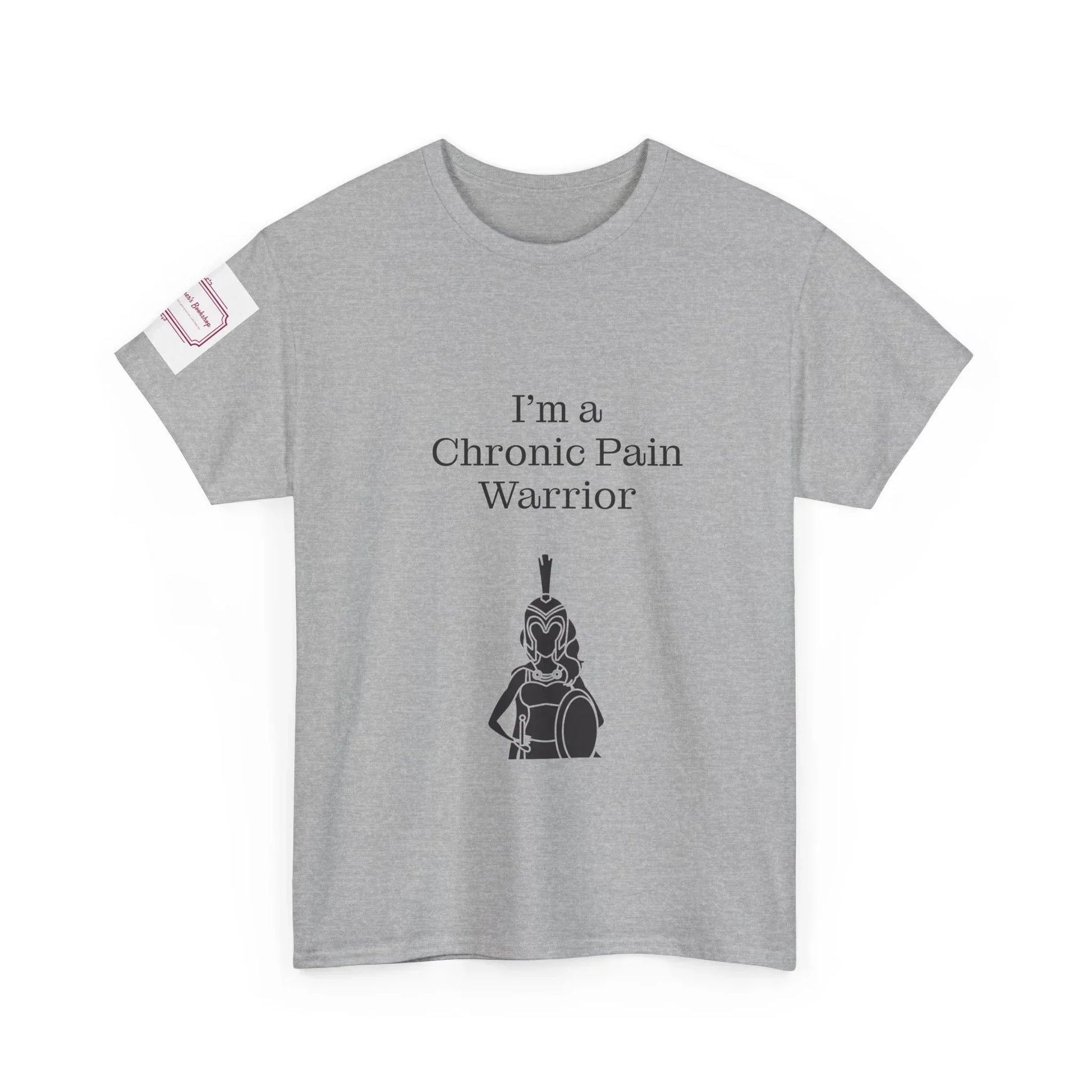 Chronic Pain Warrior Unisex Heavy Cotton Tee - Empowering Apparel for Health Awareness - The Dreamer's Bookshop.