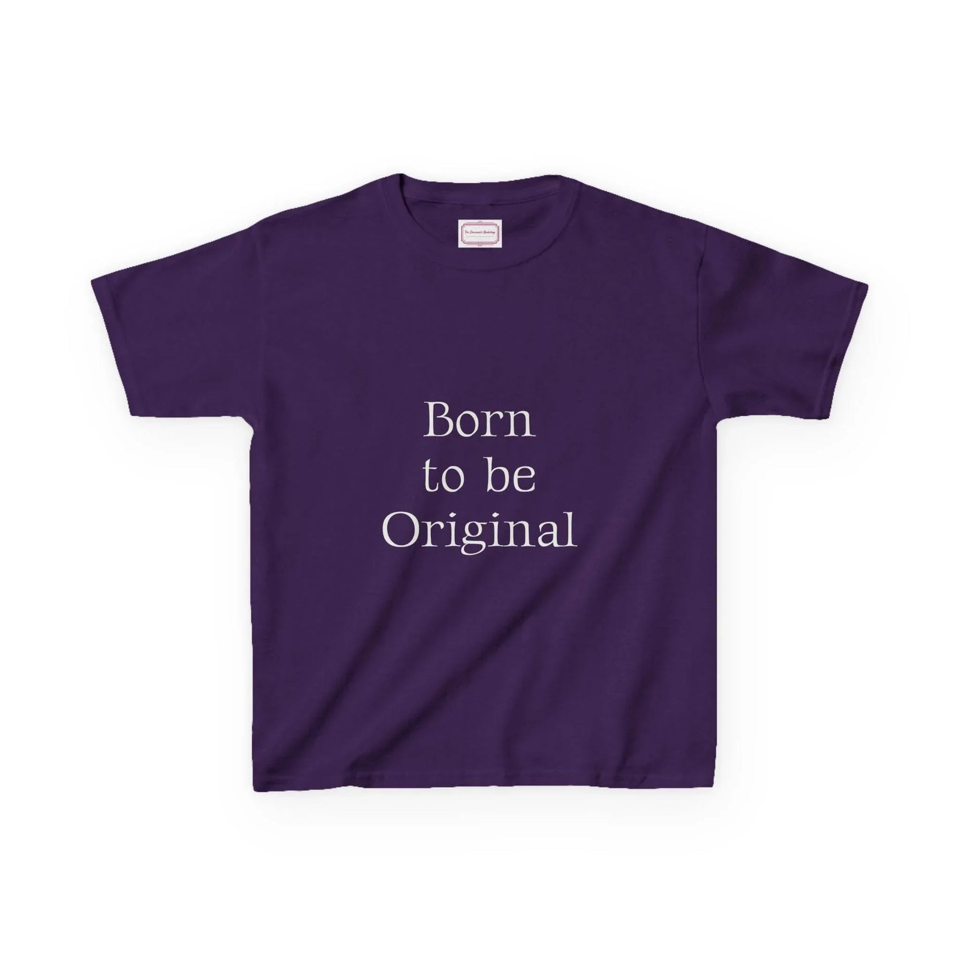 US (Ww) Kids Creative Spirit Tee - 'Born to be Original' - The Dreamer's Bookshop.