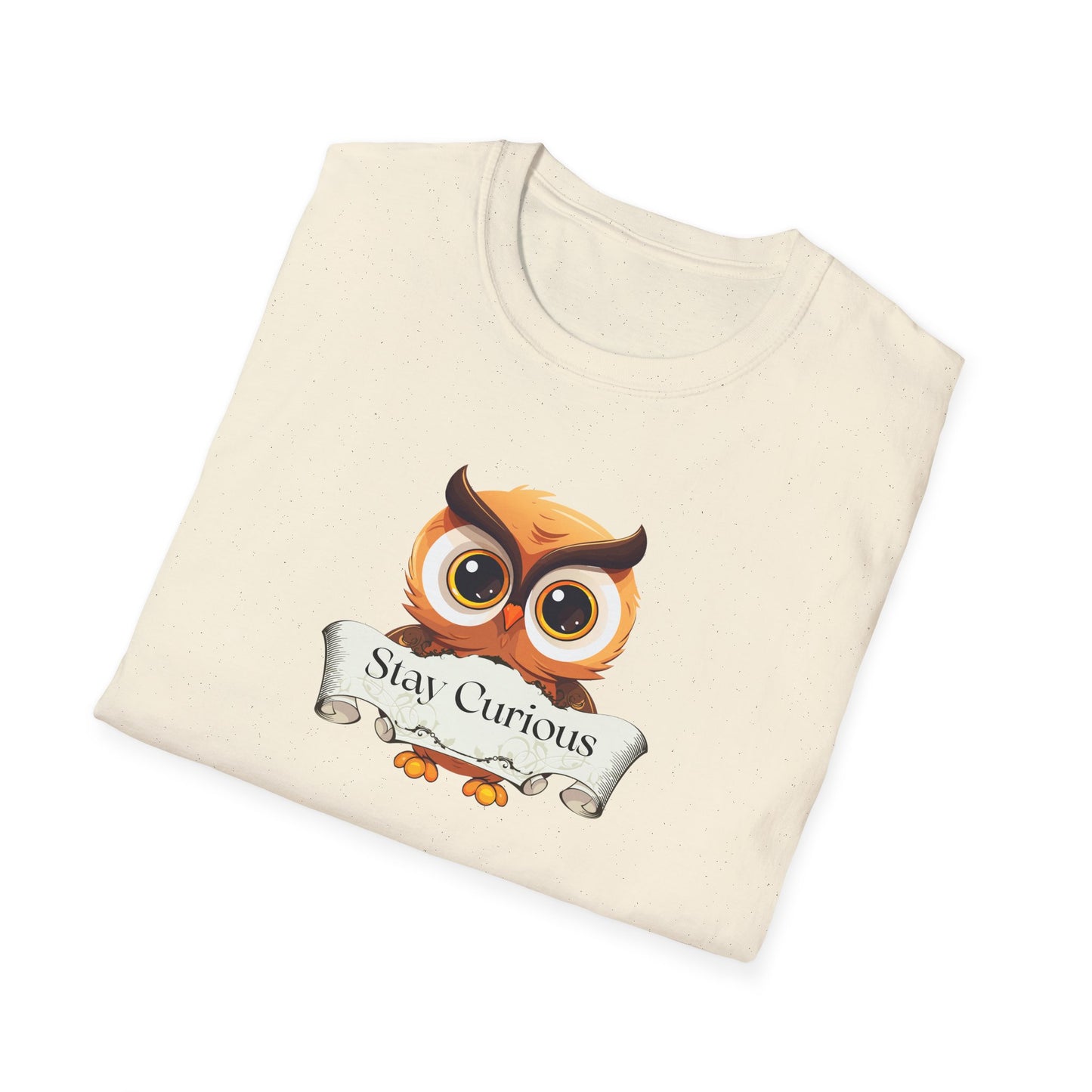 Unisex T-Shirt - "Stay Curious" for Book Lovers