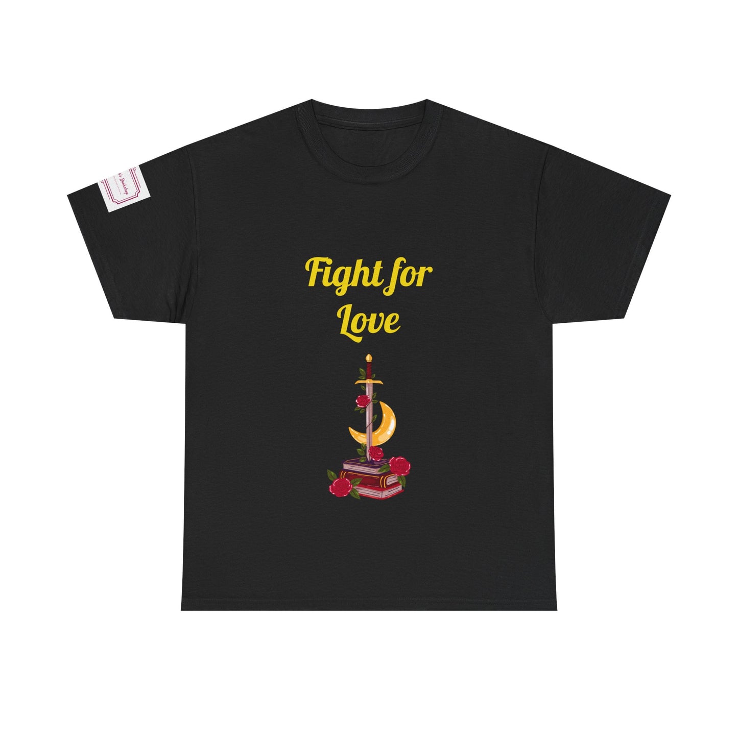 EU - Fight for Love - Unisex Heavy Cotton Tee - Romance Books
