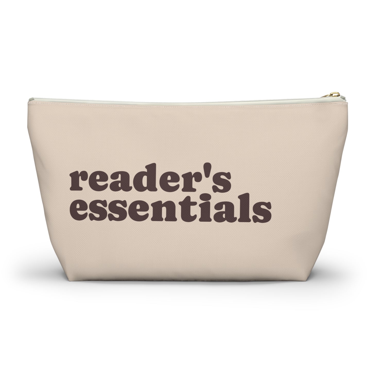 Accessory Pouch — "Stay Curious" Reader's Essentials Bag