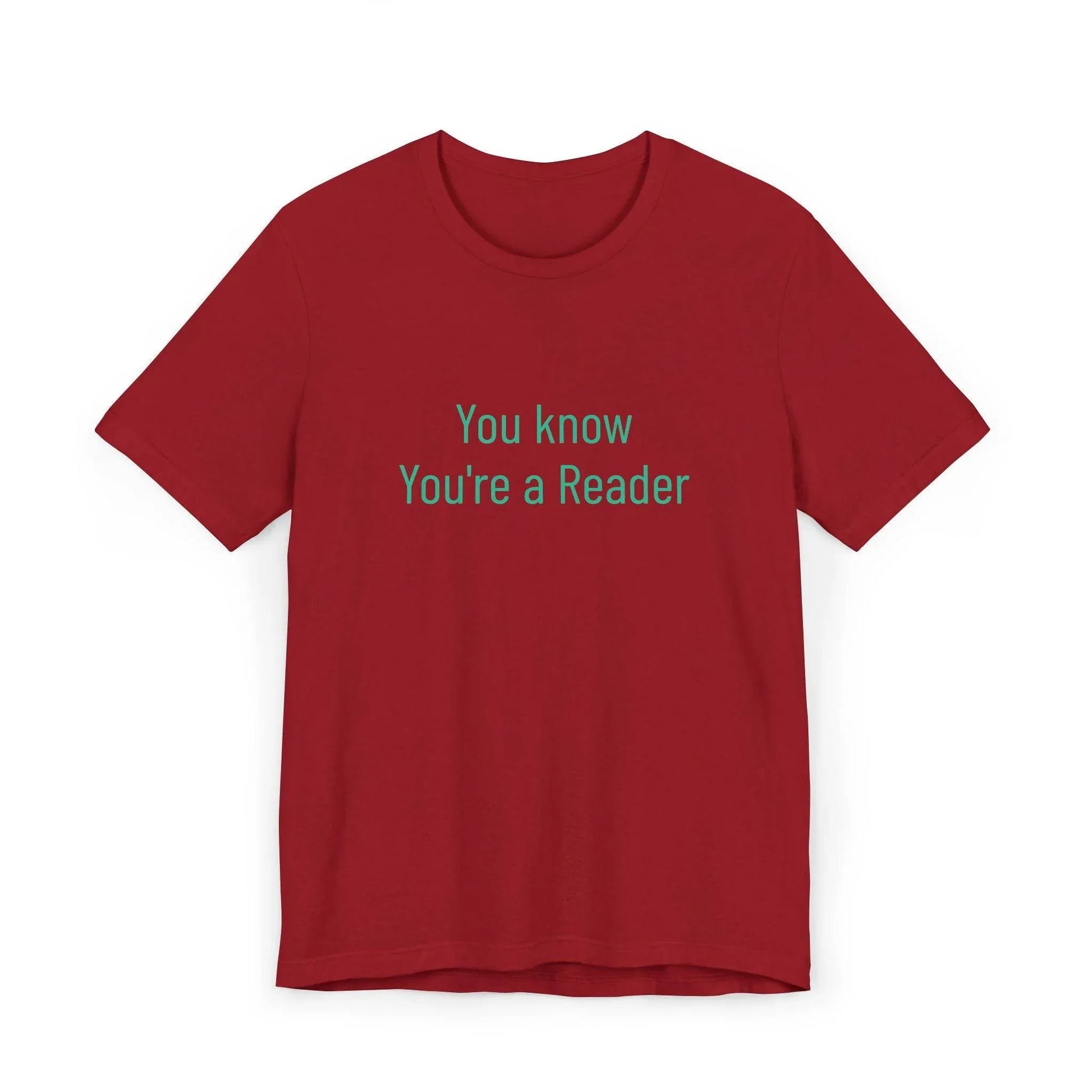 Unisex Jersey T-Shirt - 'You Know' Philosophical - The Dreamer's Bookshop.