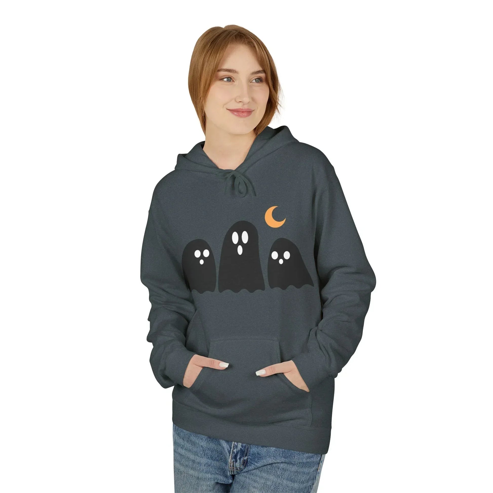 Spooky Hooded Sweatshirt - Halloween - Perfect for Spooky Lovers - The Dreamer's Bookshop.