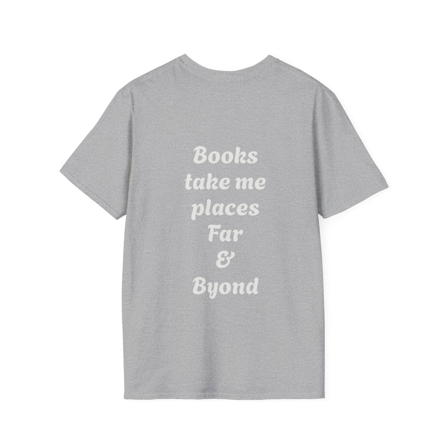 Unisex Travel-Inspired T-Shirt - "Whimsical Wordsmith" - Perfect for Book Lovers