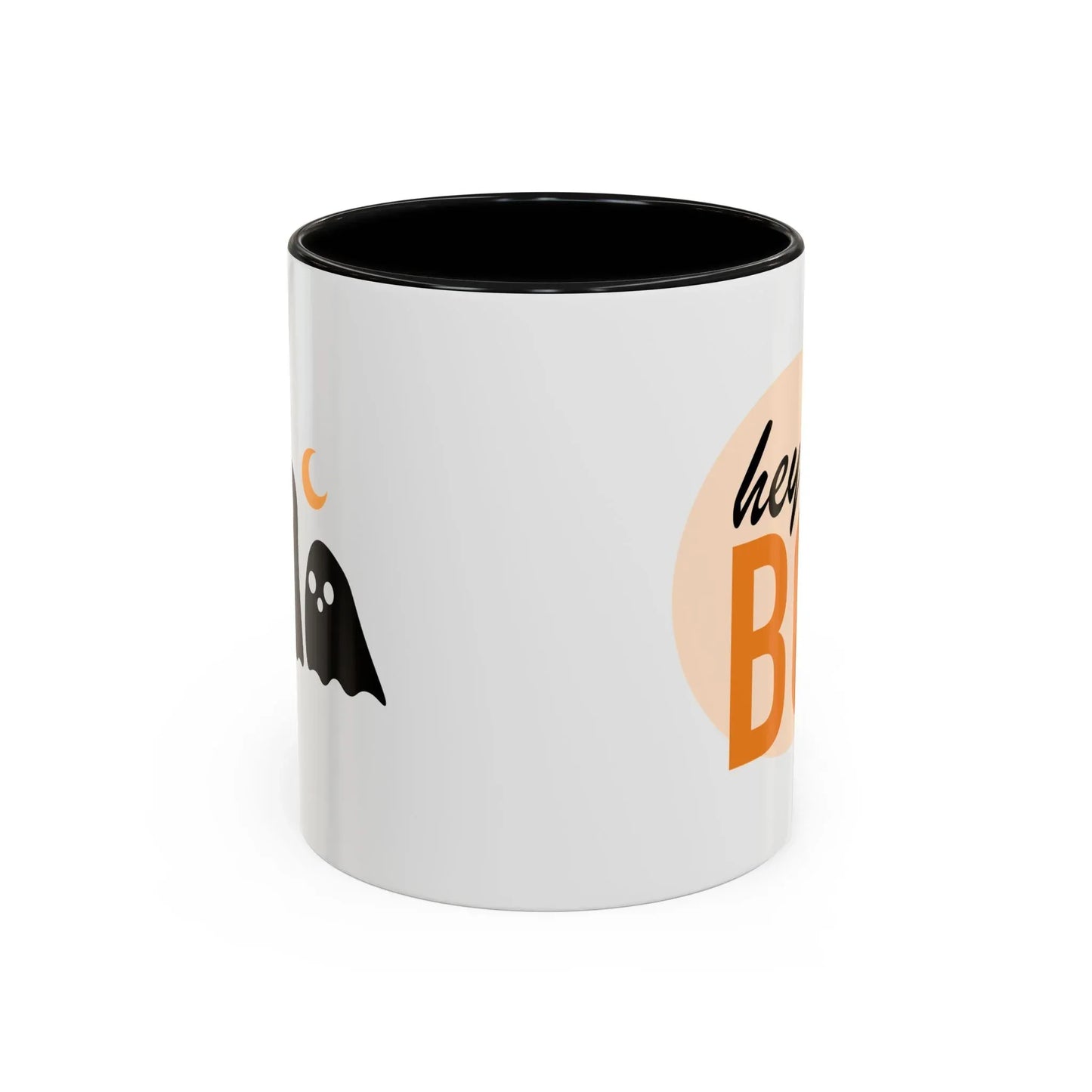 Hey Boo Spooky Coffee Mug - 11oz & 15oz Halloween - The Dreamer's Bookshop.