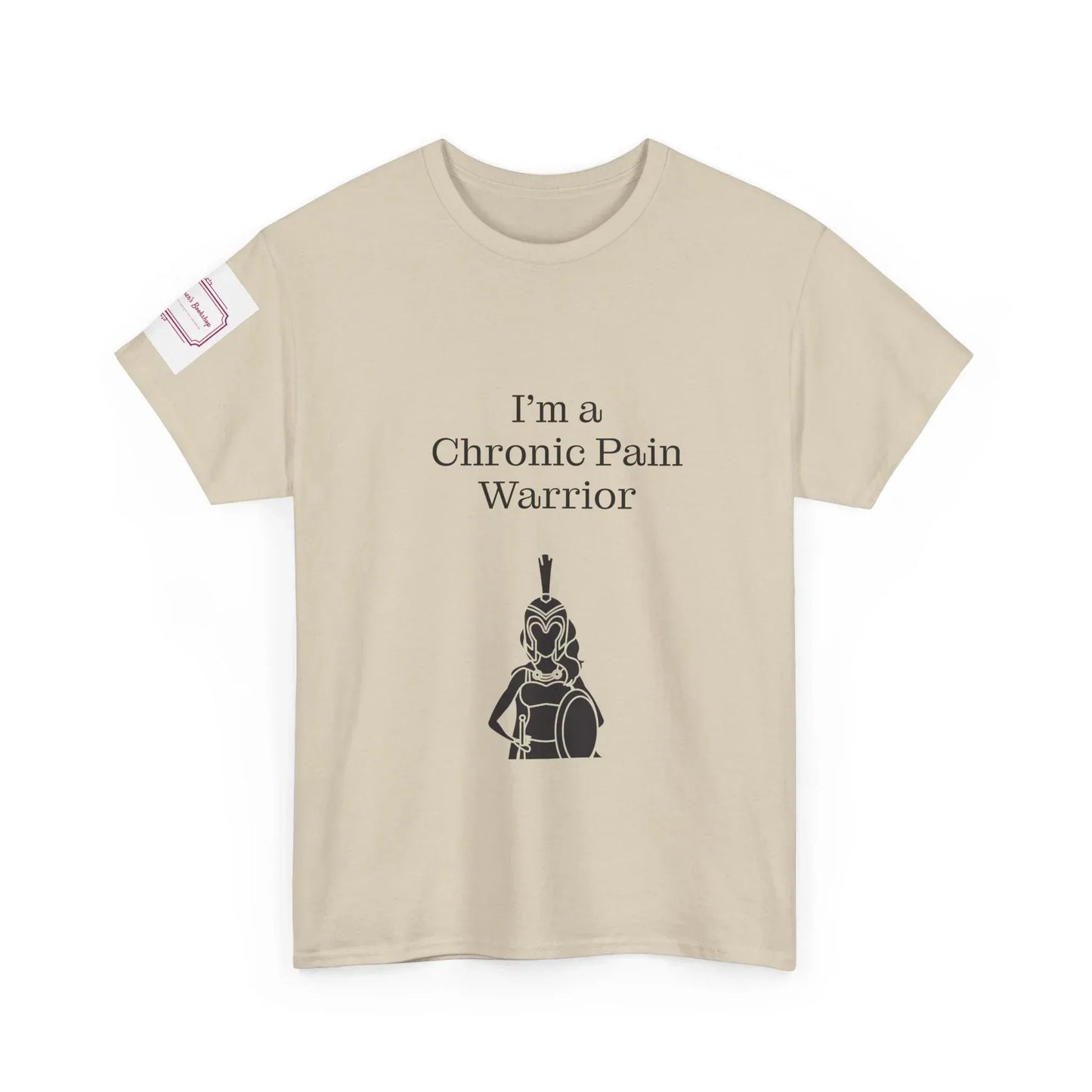 Chronic Pain Warrior Unisex Heavy Cotton Tee - Empowering Apparel for Health Awareness - The Dreamer's Bookshop.