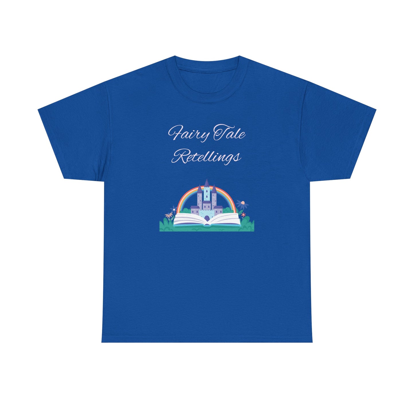 Fiction -  Graphic Tee - Unisex Heavy Cotton T-Shirt - Fairy Tale Retellings