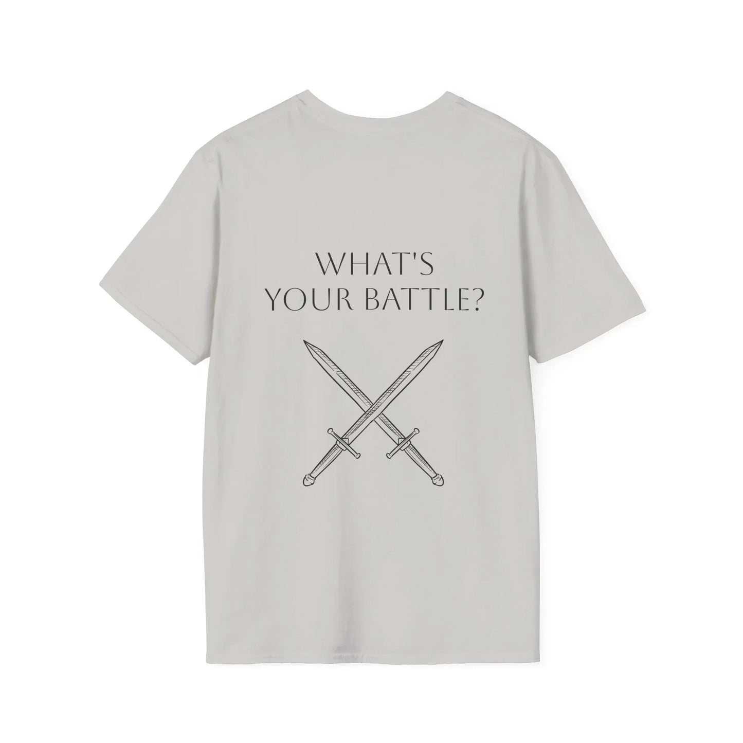 M.S. Warrior Unisex Softstyle T-Shirt - Embrace Your Battles - The Dreamer's Bookshop.