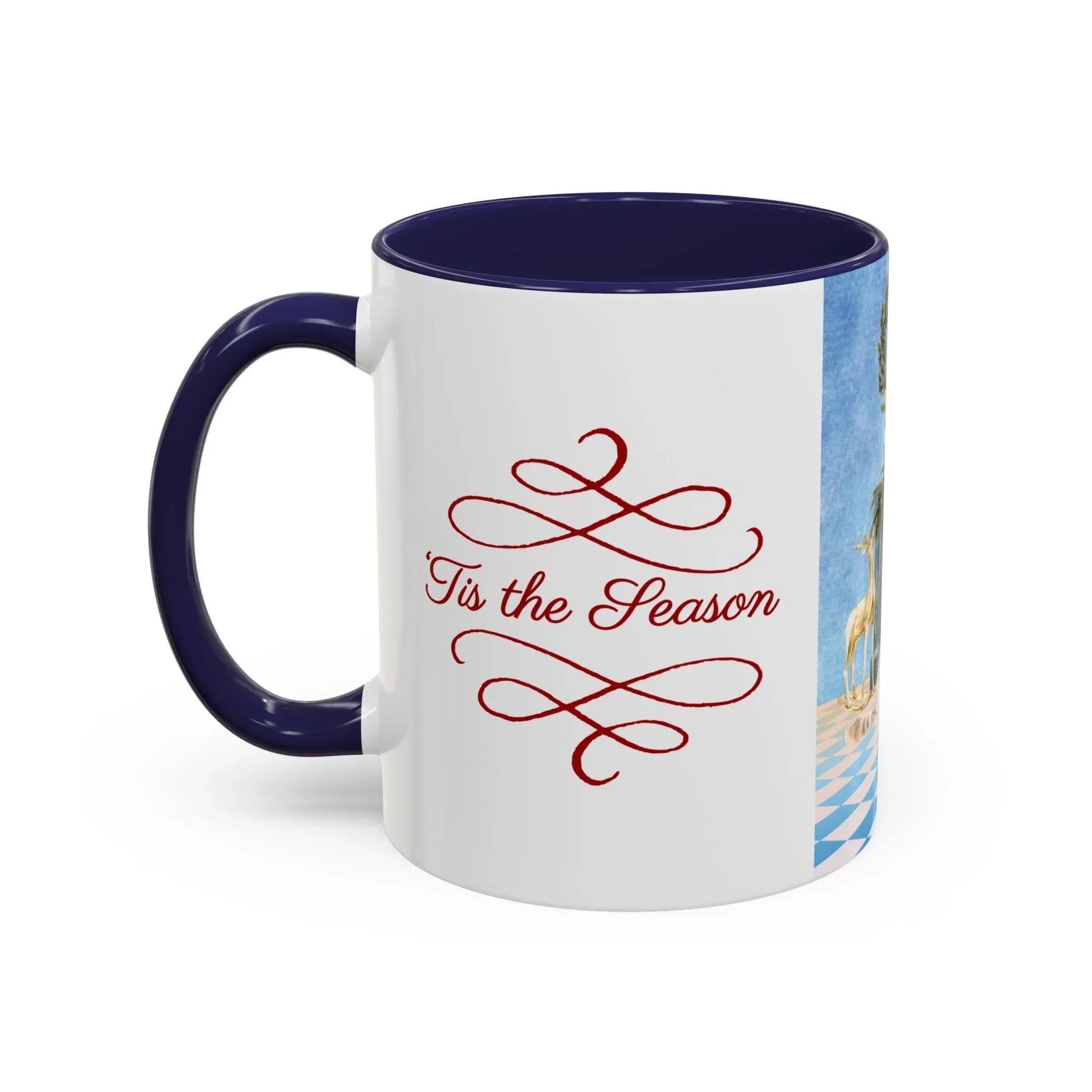 Christmas Tree Decoration - Coffee Mug Gift - tis the season - The Dreamer's Bookshop.