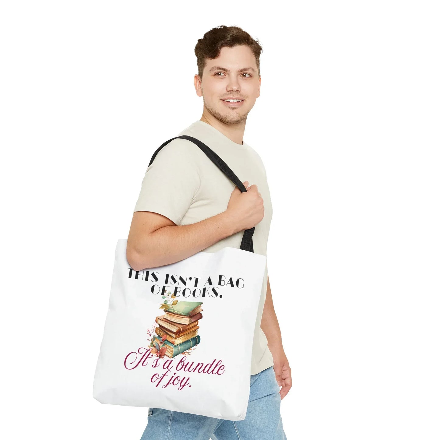 This isn't a Bag of Books - Tote Bag - Cozy Autumn Design - The Dreamer's Bookshop.