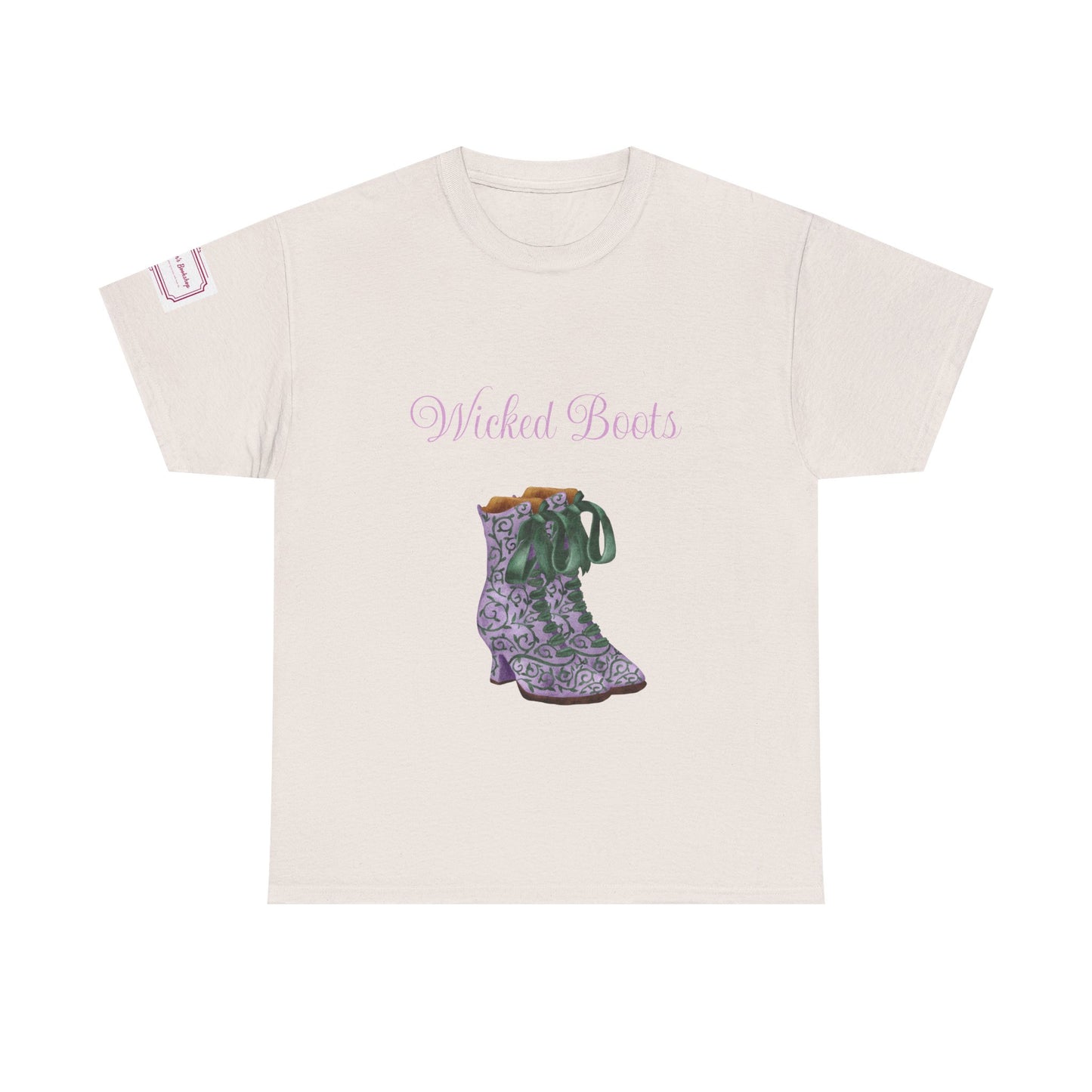 US (Ww) Wicked Boots Graphic Unisex Heavy Cotton Tee
