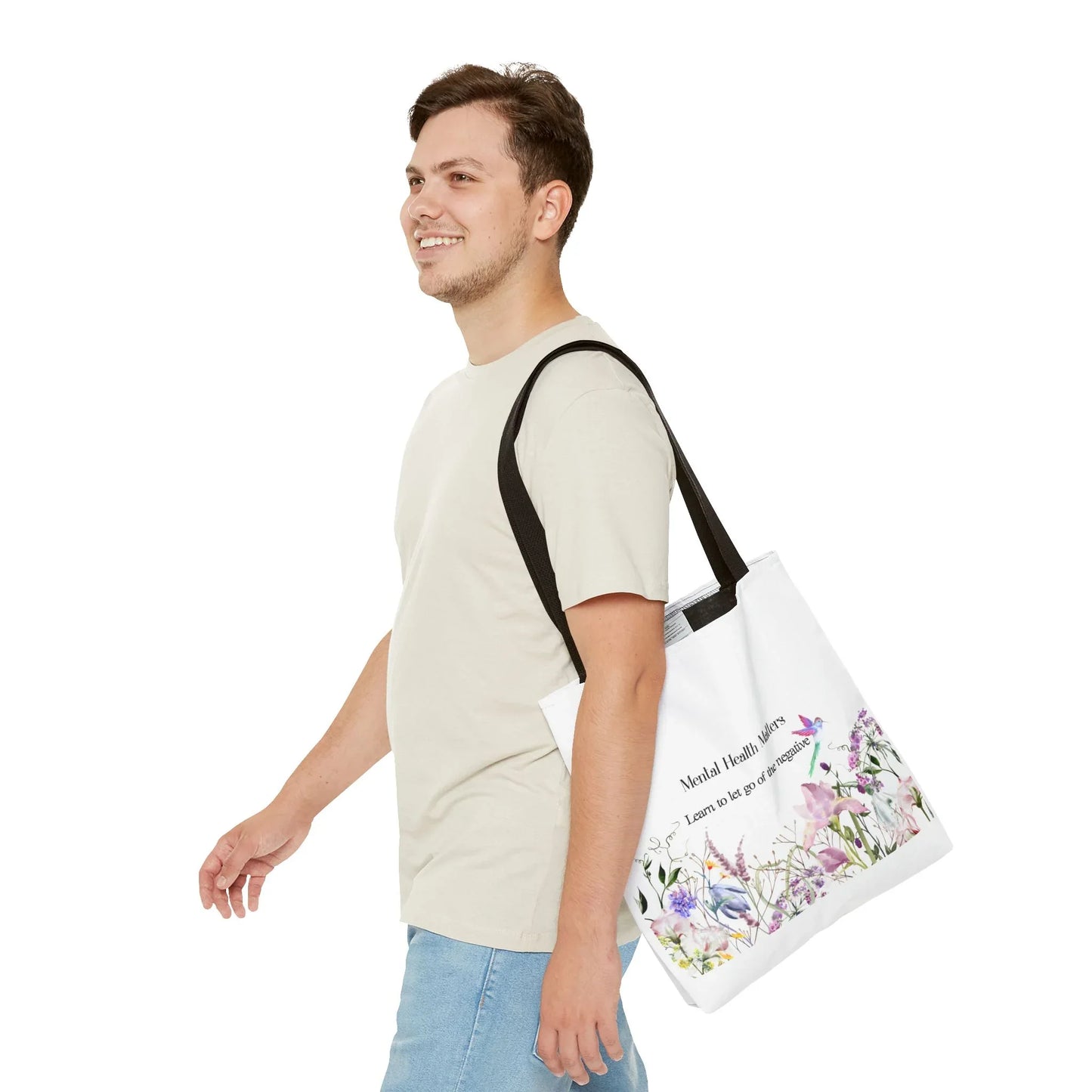 The Dreamer's Bookshop - Literary Tote Bag – Mental Health "Let Go" - The Dreamer's Bookshop.