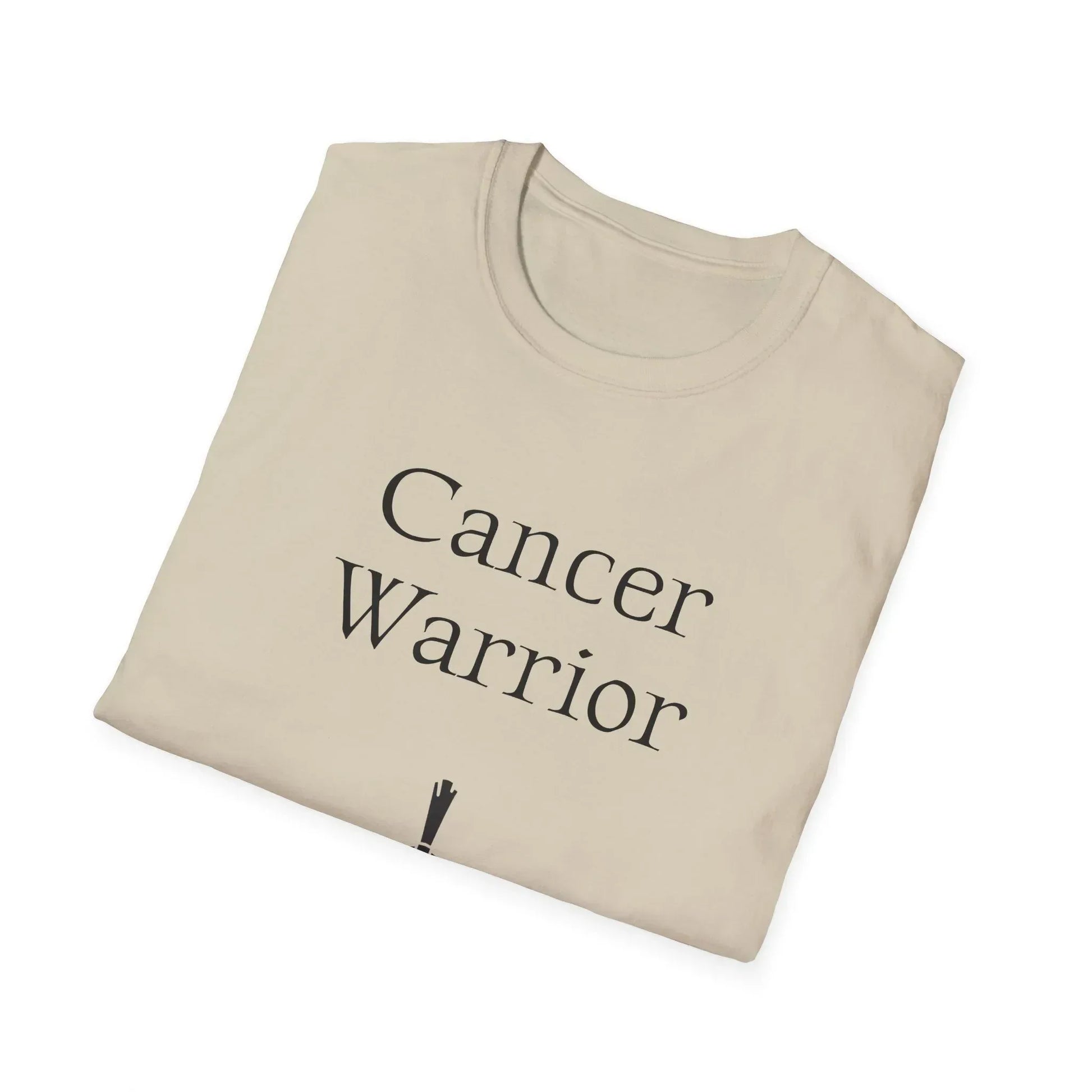 Cancer Warrior Unisex Softstyle T-Shirt - Empowering Battle for Women's Health - The Dreamer's Bookshop.