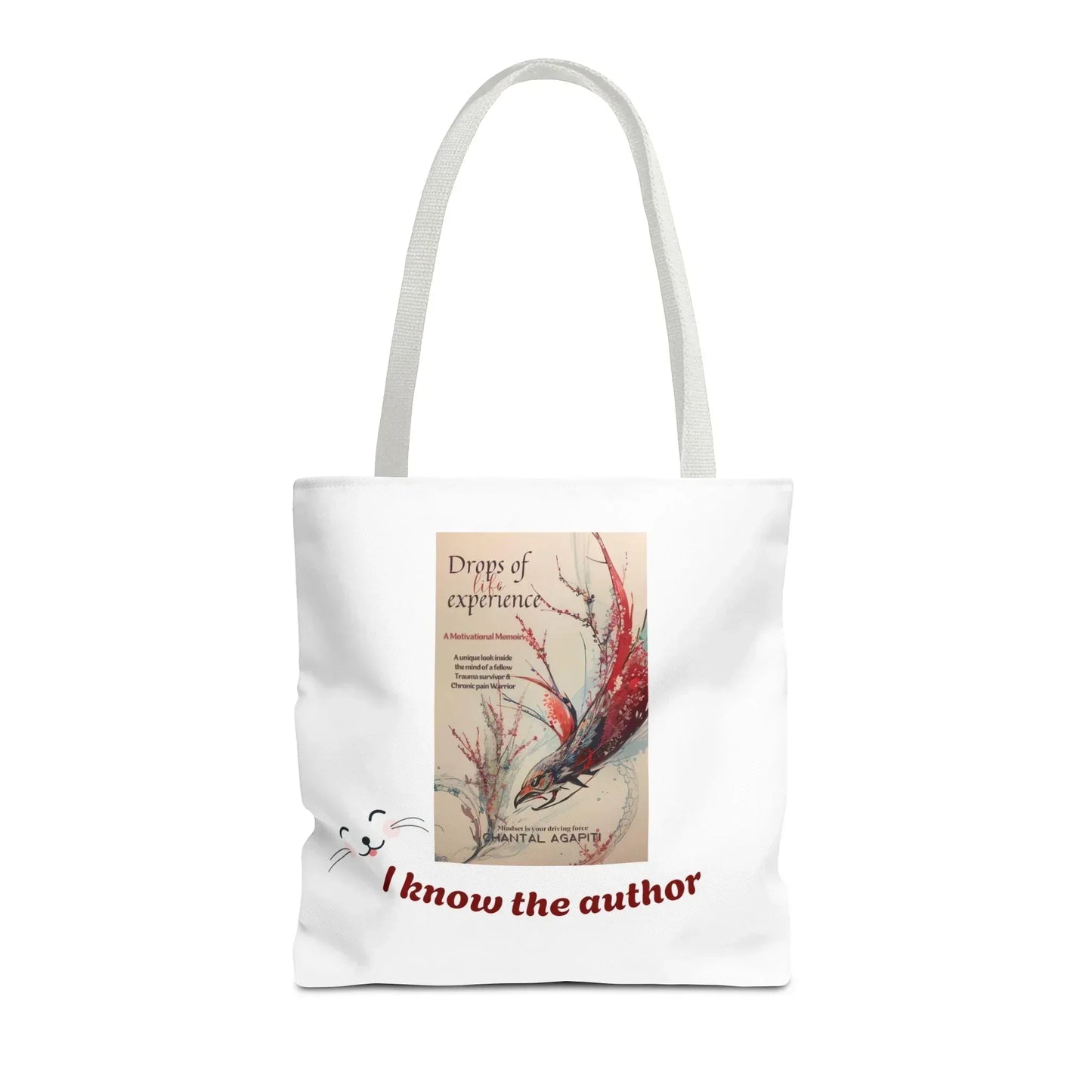 I Know the Author Tote Bag - Cozy Book lovers Design - The Dreamer's Bookshop.