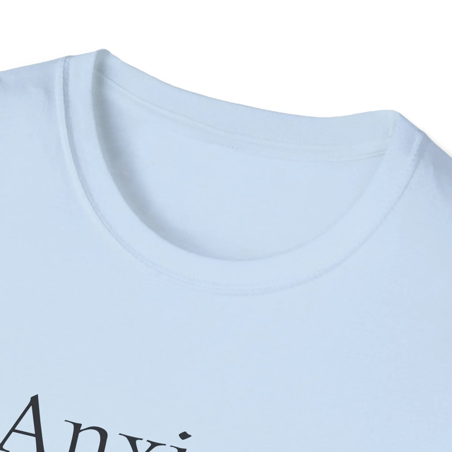 Anxiety Warrior Unisex Softstyle T-Shirt - What's Your Battle? - The Dreamer's Bookshop.
