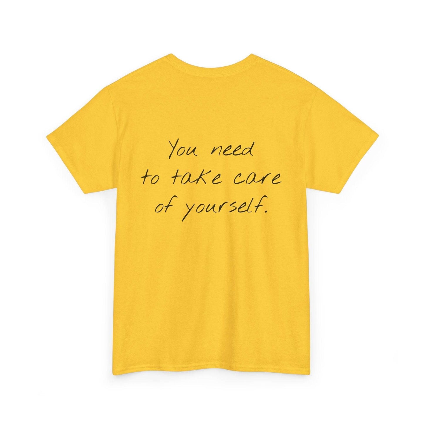 Take Care - Unisex Heavy Cotton Tee - Creative Apparel - The Dreamer's Bookshop.
