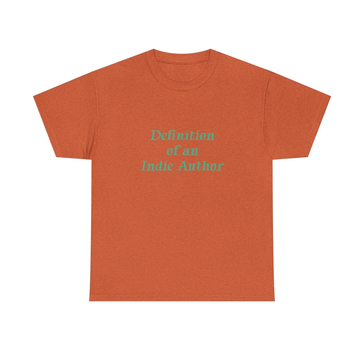 Indie Author - Unisex Heavy Cotton Tee - Creative Apparel - The Dreamer's Bookshop.