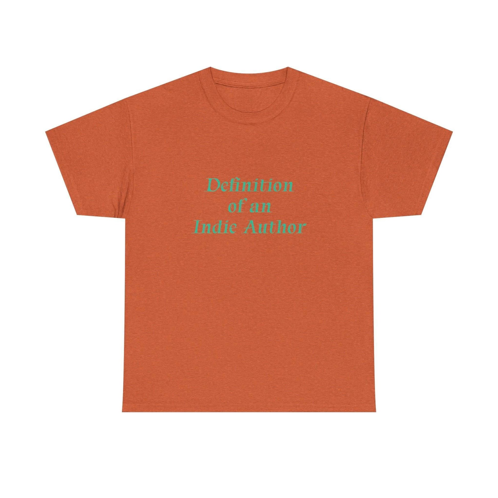 Indie Author - Unisex Heavy Cotton Tee - Creative Apparel - The Dreamer's Bookshop.