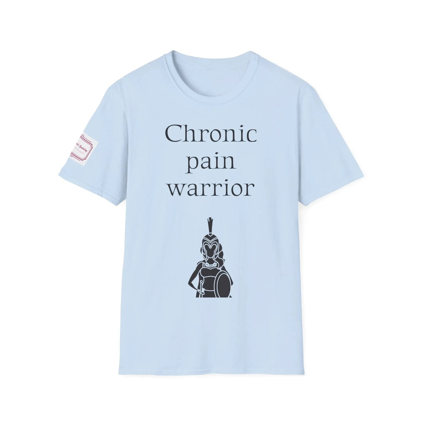 Chronic Pain Warrior Unisex Softstyle T-Shirt - Empowering Graphic Tee for Mental Health Awareness - The Dreamer's Bookshop.