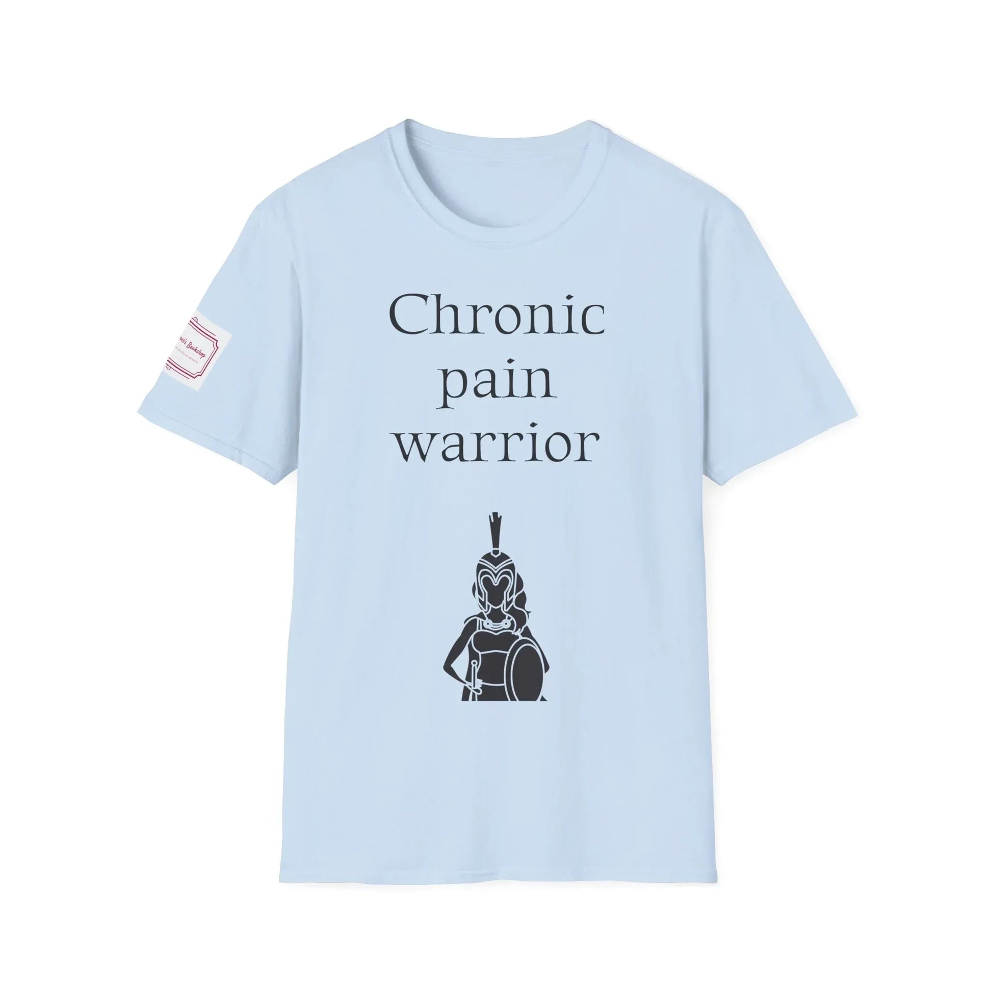Chronic Pain Warrior Unisex Softstyle T-Shirt - Empowering Graphic Tee for Mental Health Awareness - The Dreamer's Bookshop.