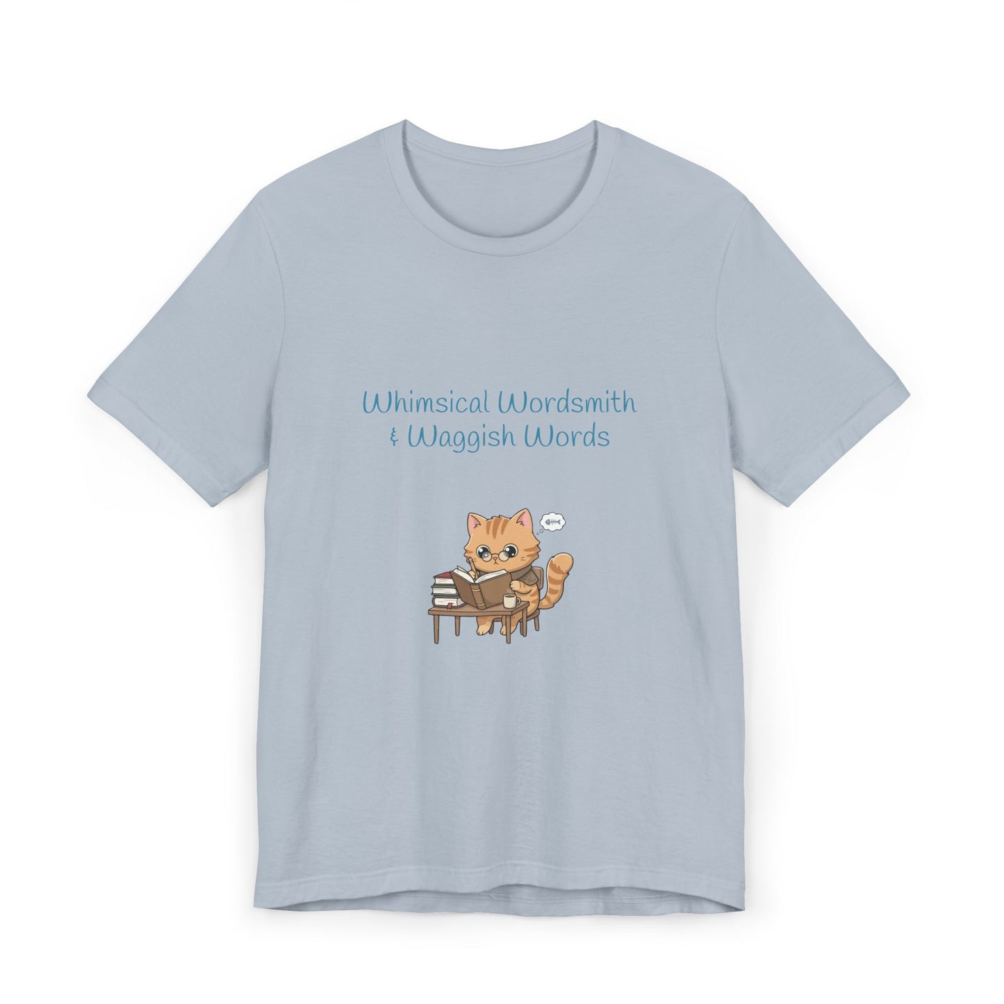Unisex Jersey T-Shirt - 'Whimsical Wordsmith' Book lovers