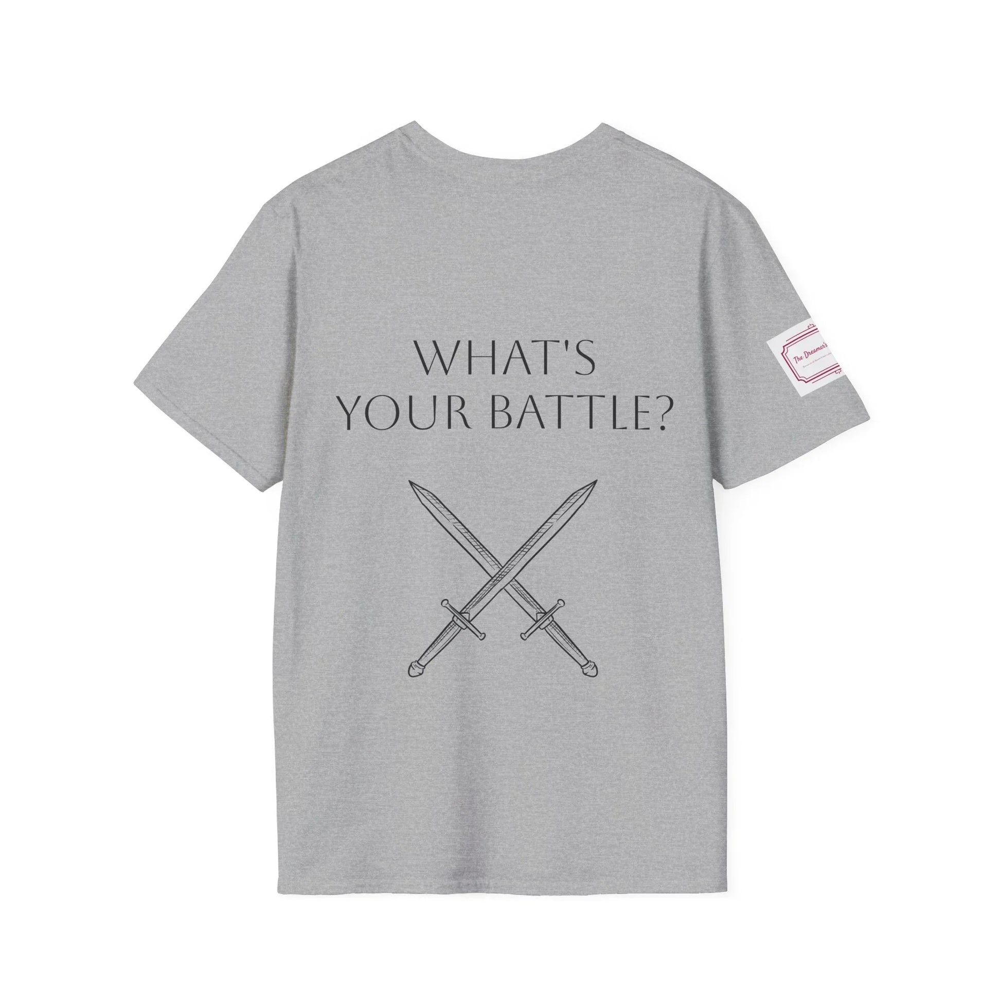 Chronic Pain Warrior Unisex Softstyle T-Shirt - Empowering Graphic Tee for Mental Health Awareness - The Dreamer's Bookshop.