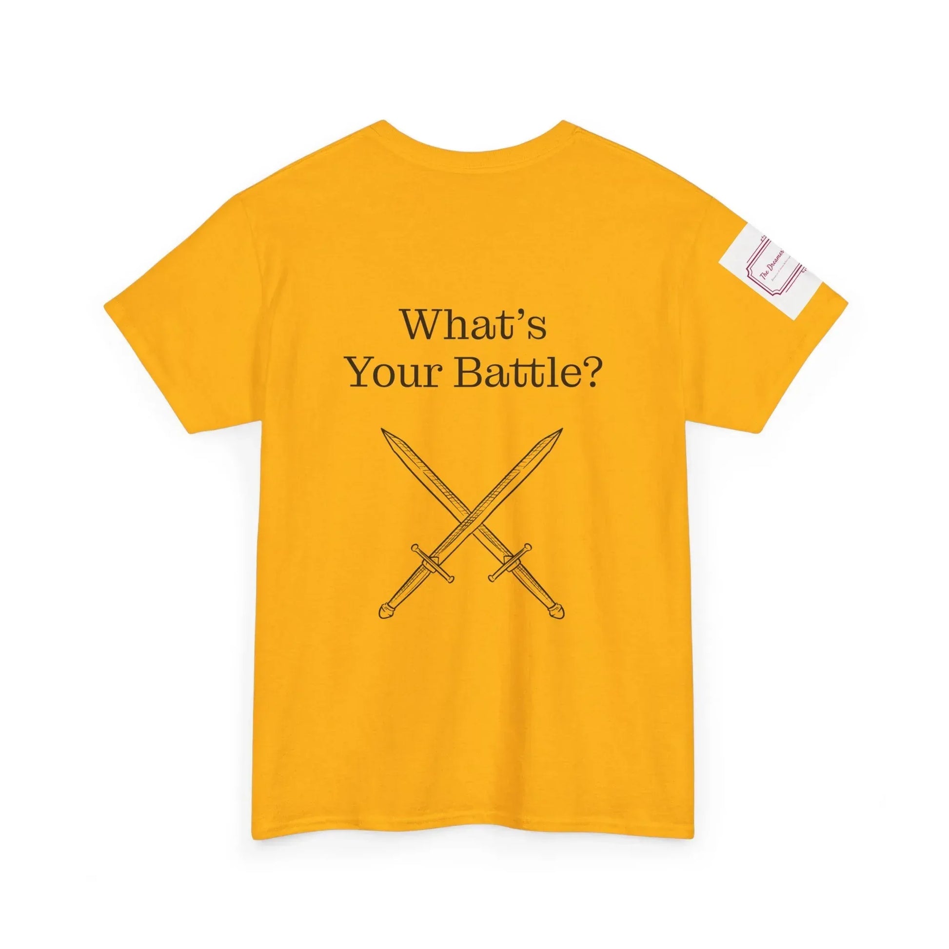 Chronic Pain Warrior Unisex Heavy Cotton Tee - Empowering Apparel for Health Awareness - The Dreamer's Bookshop.