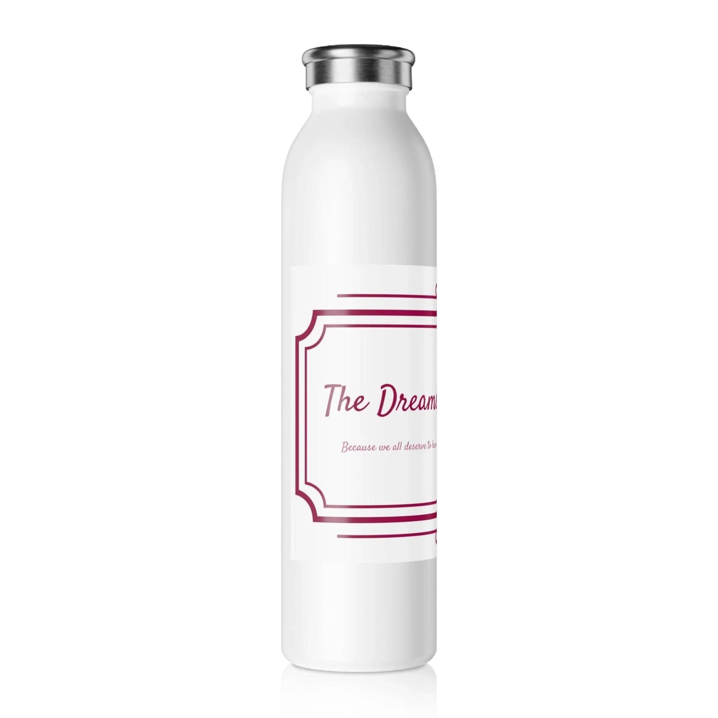 Stylish Slim Water Bottle - Dreamer's Bottle Collection - The Dreamer's Bookshop.