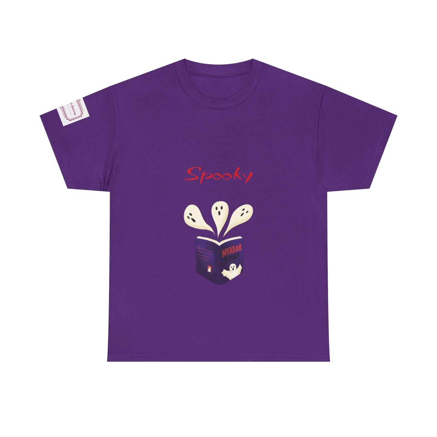 UK - Fiction -  Unisex Heavy Cotton Tee - Spooky Books