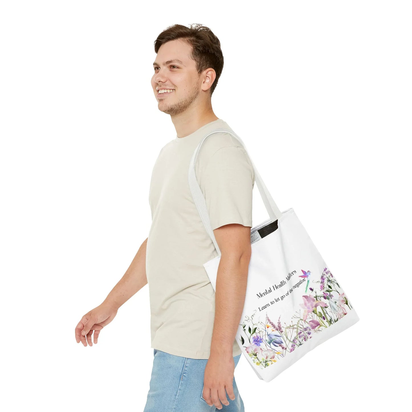The Dreamer's Bookshop - Literary Tote Bag – Mental Health "Let Go" - The Dreamer's Bookshop.