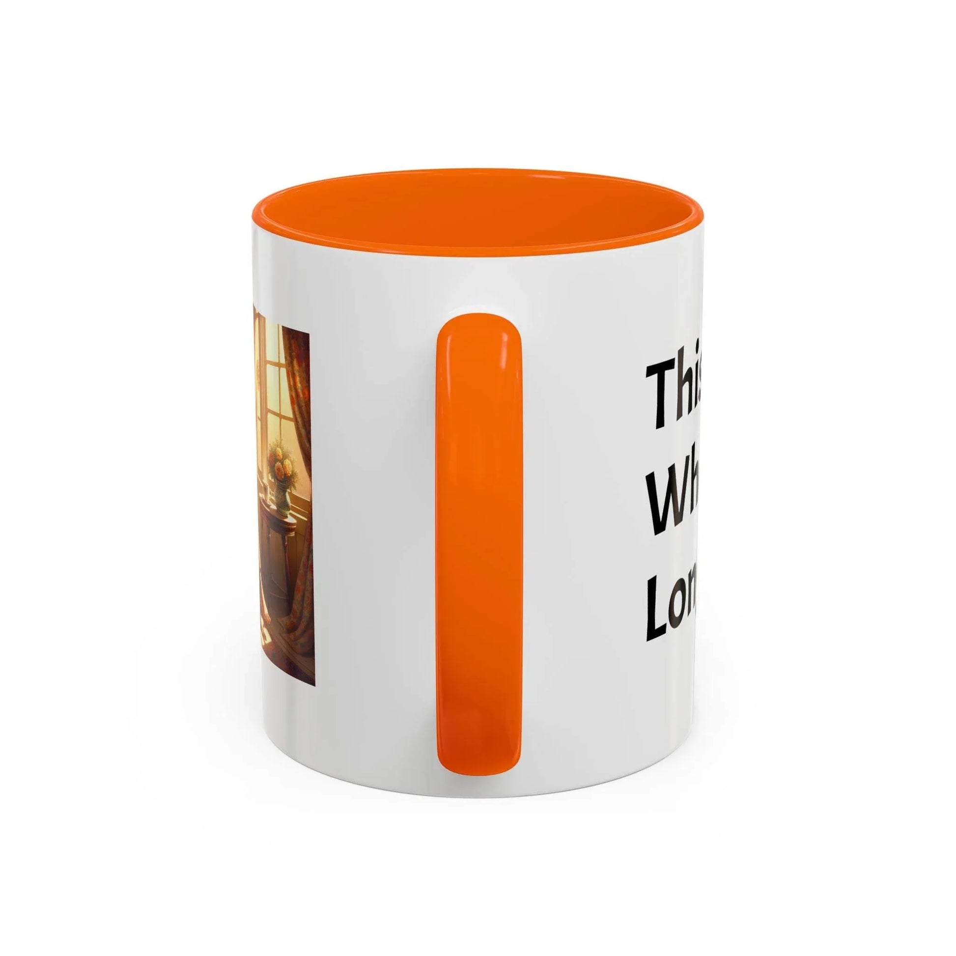 Cozy Reading Accent Coffee Mug - 11 oz - Perfect for Book Lovers - The Dreamer's Bookshop.