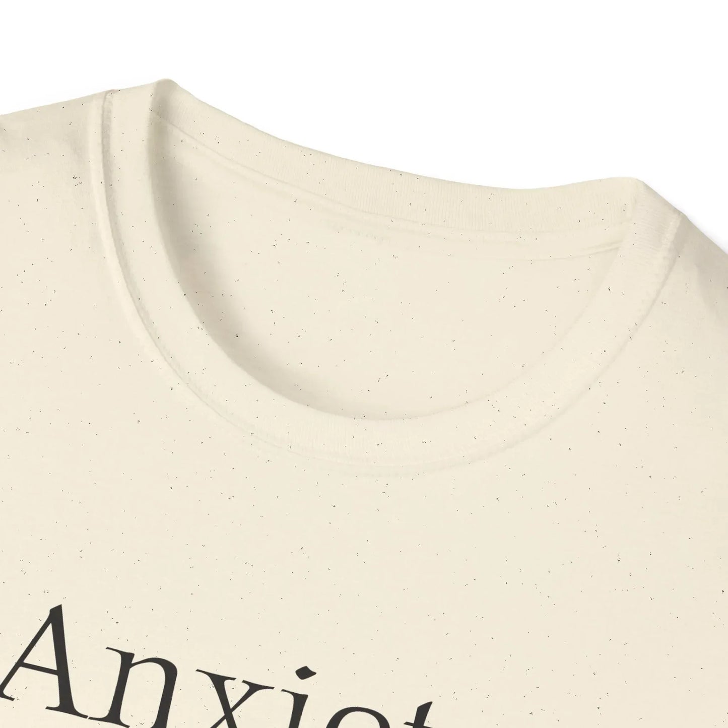Anxiety Warrior Unisex Softstyle T-Shirt - Empowering Graphic Tee for Mental Health Awareness - The Dreamer's Bookshop.