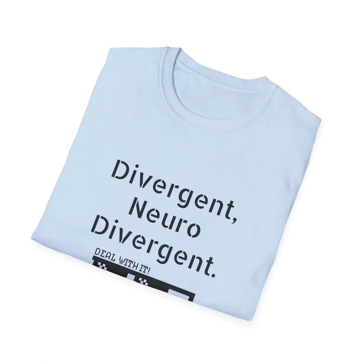 Neuro Divergent Unisex Softstyle T-Shirt – Celebrate Uniqueness! - The Dreamer's Bookshop.