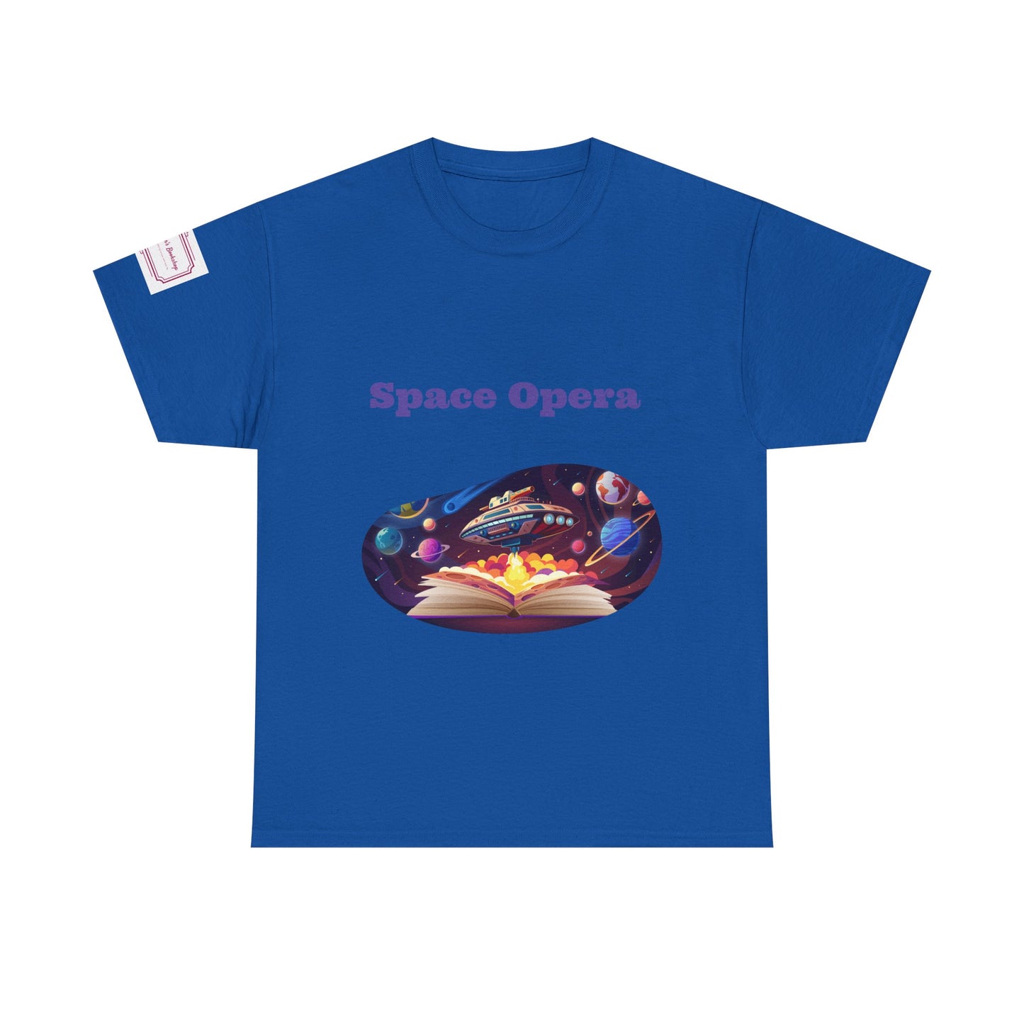 Space Opera - Unisex Heavy Cotton Tee - Sci-Fi Books