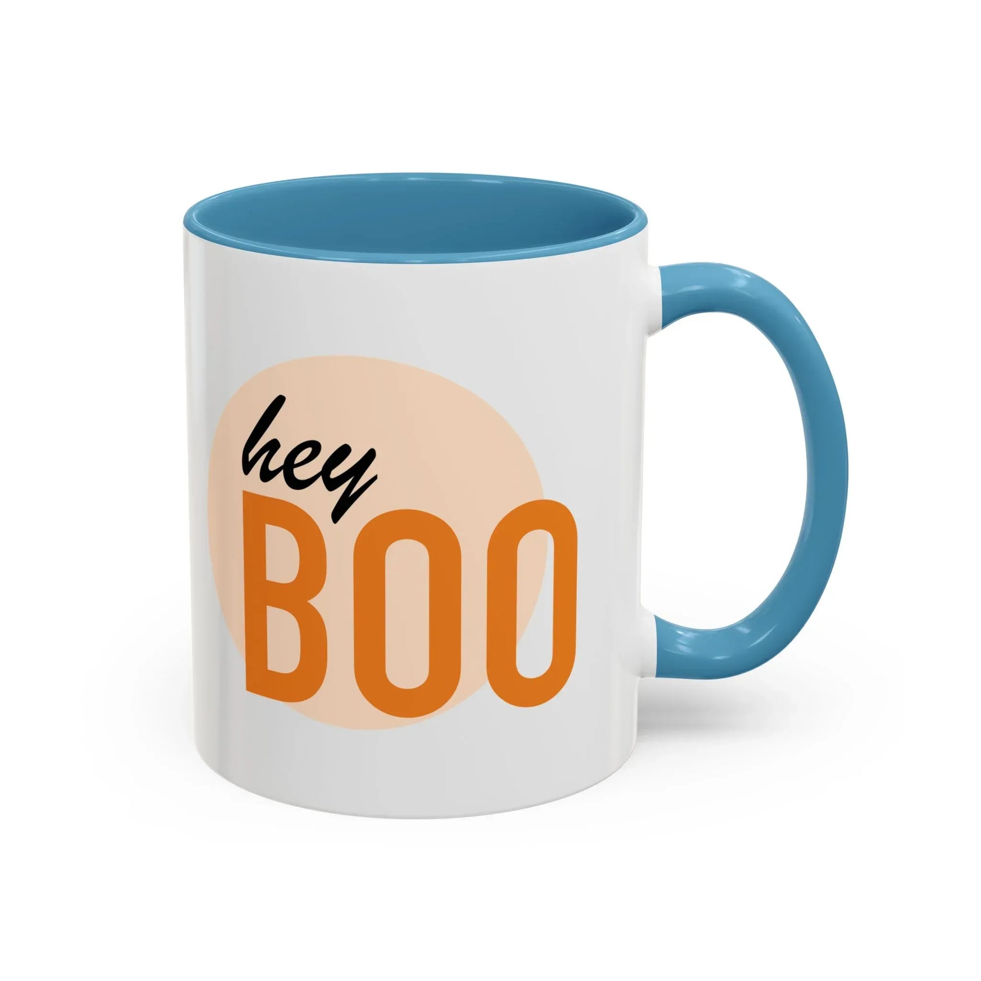 Hey Boo Spooky Coffee Mug - 11oz & 15oz Halloween - The Dreamer's Bookshop.