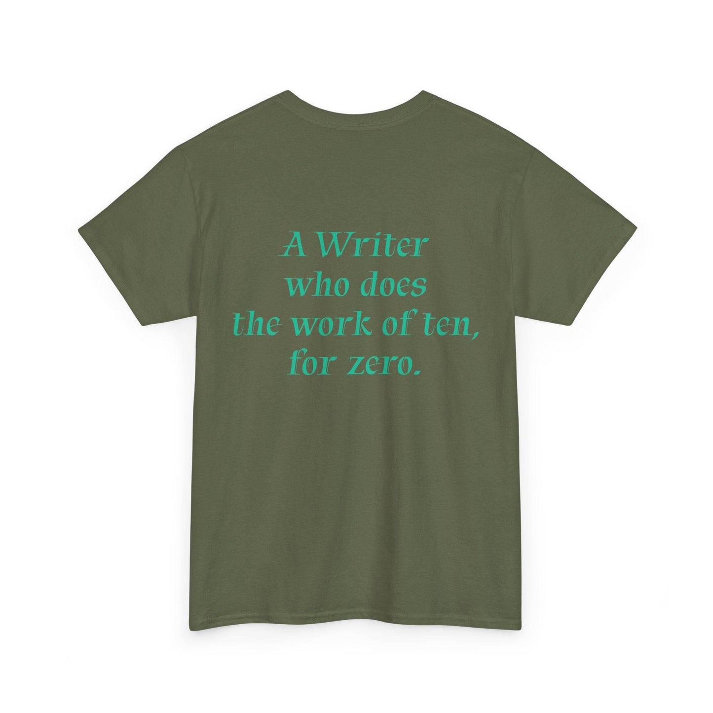 Indie Author - Unisex Heavy Cotton Tee - Creative Apparel - The Dreamer's Bookshop.