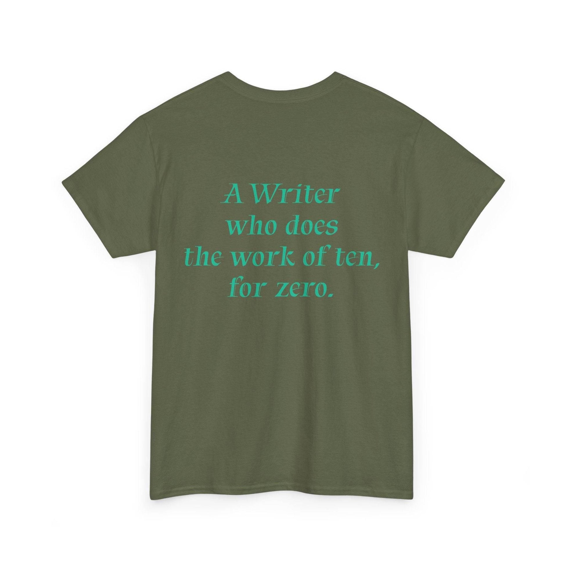 Indie Author - Unisex Heavy Cotton Tee - Creative Apparel - The Dreamer's Bookshop.