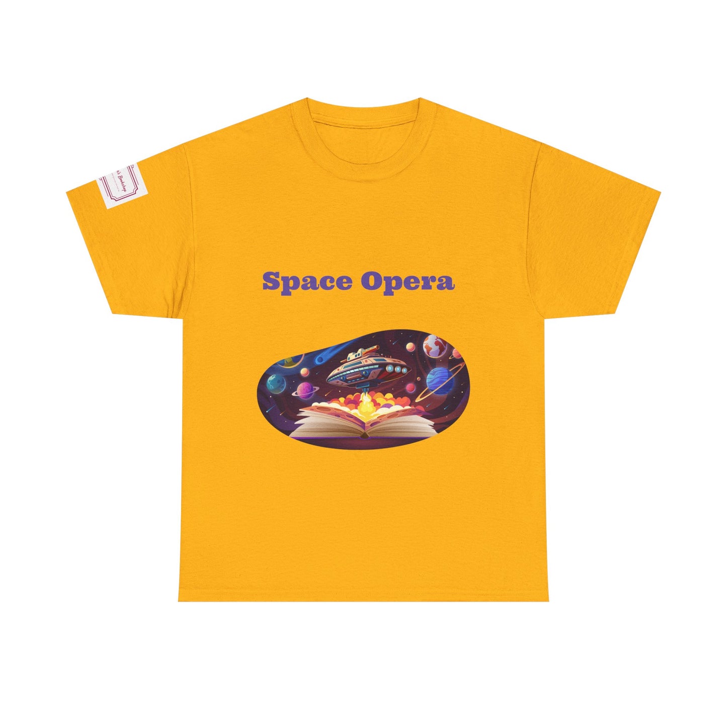 Space Opera - Unisex Heavy Cotton Tee - Sci-Fi Books
