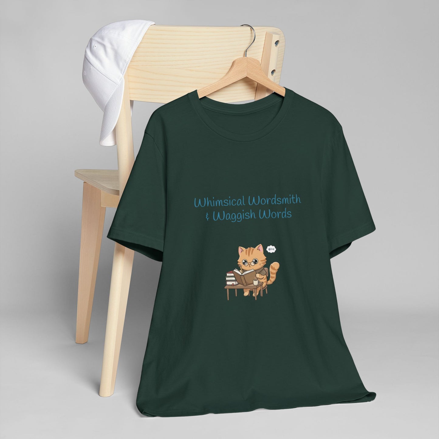 Unisex Jersey T-Shirt - 'Whimsical Wordsmith' Book lovers